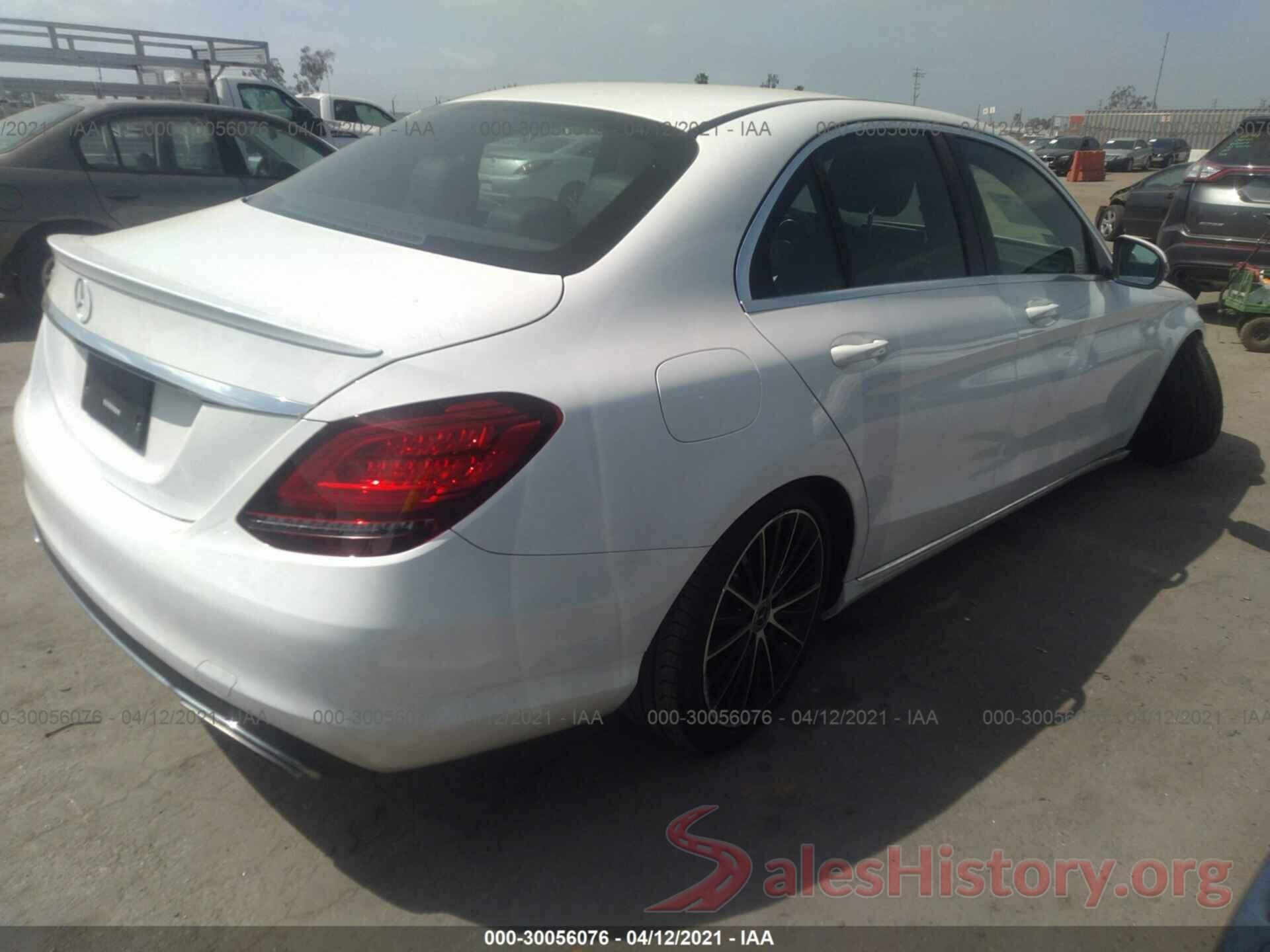 55SWF8DB2KU311452 2019 MERCEDES-BENZ C-CLASS