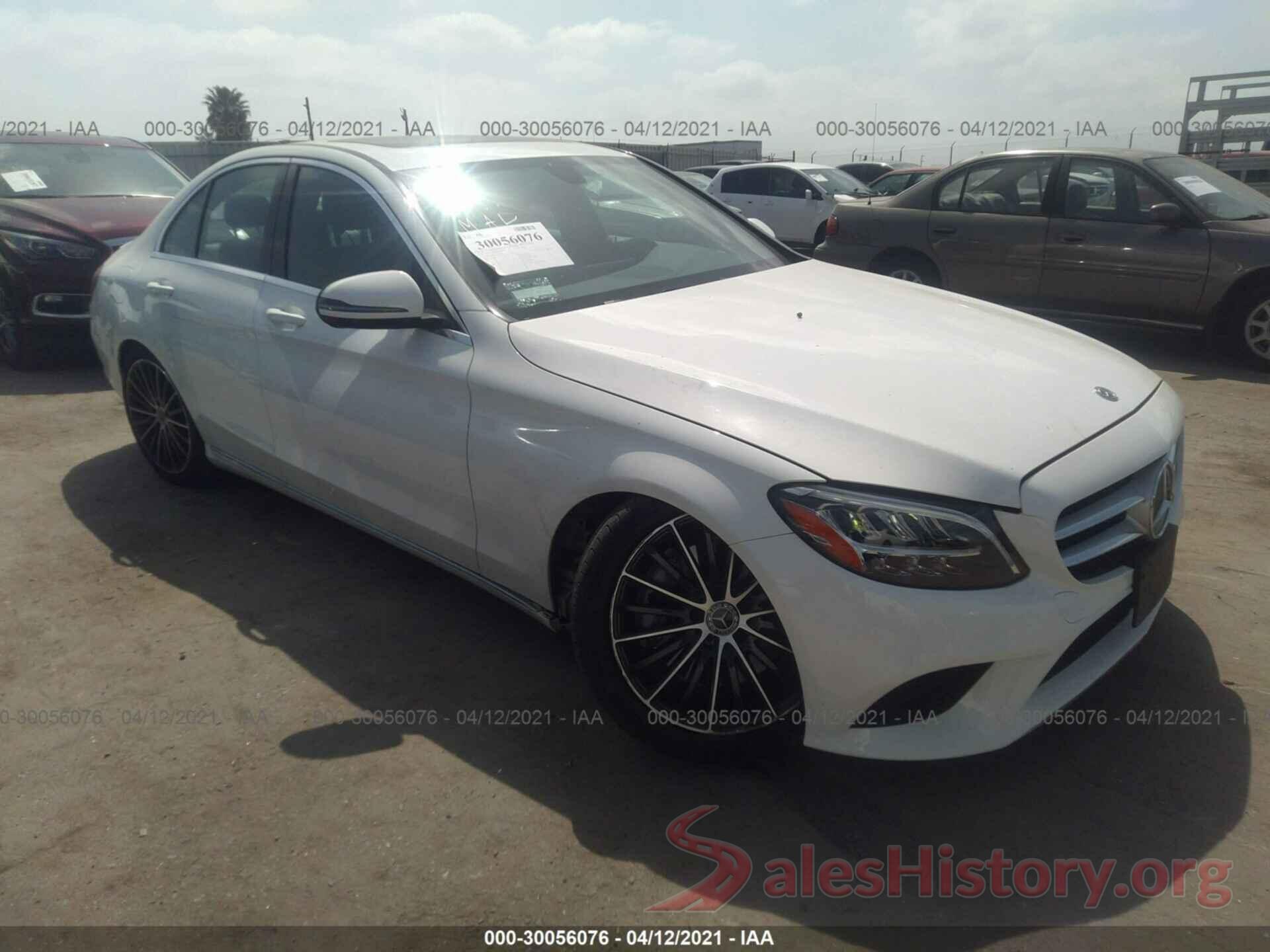 55SWF8DB2KU311452 2019 MERCEDES-BENZ C-CLASS