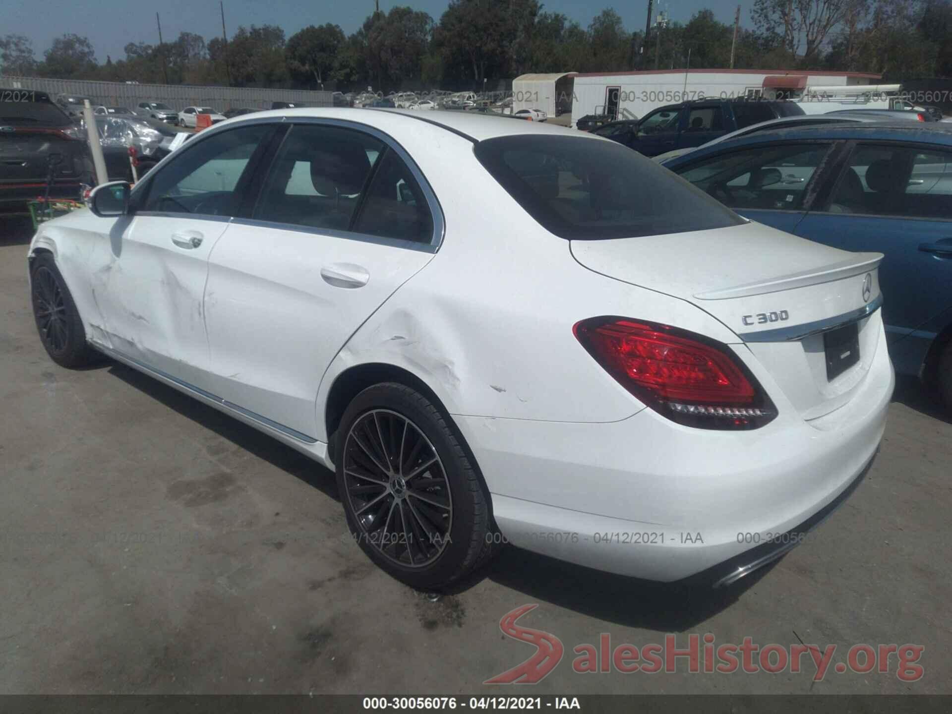 55SWF8DB2KU311452 2019 MERCEDES-BENZ C-CLASS