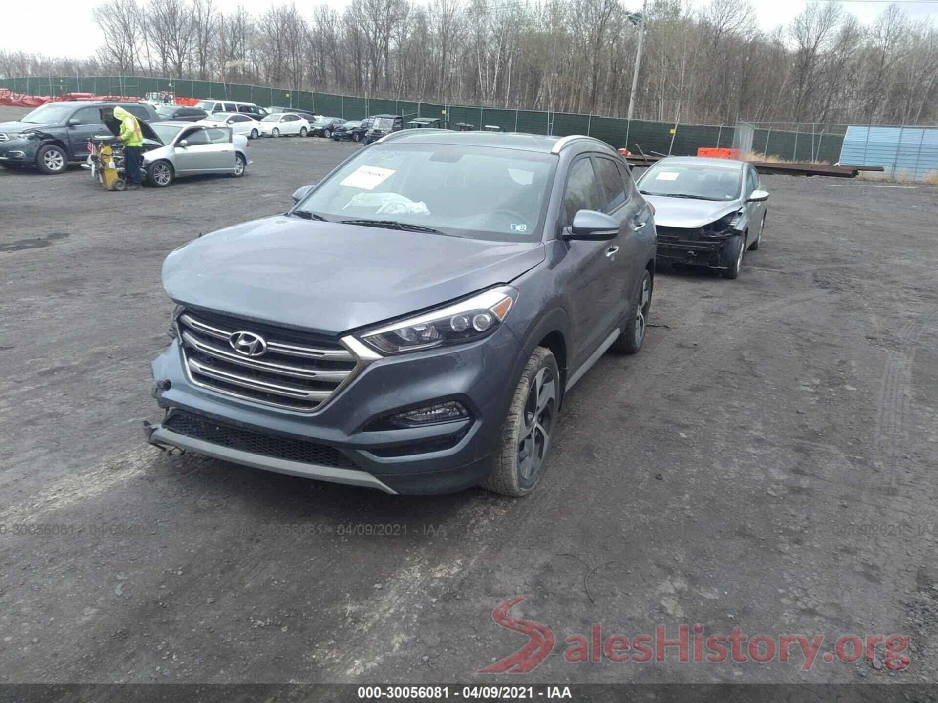 KM8J3CA27JU642508 2018 HYUNDAI TUCSON