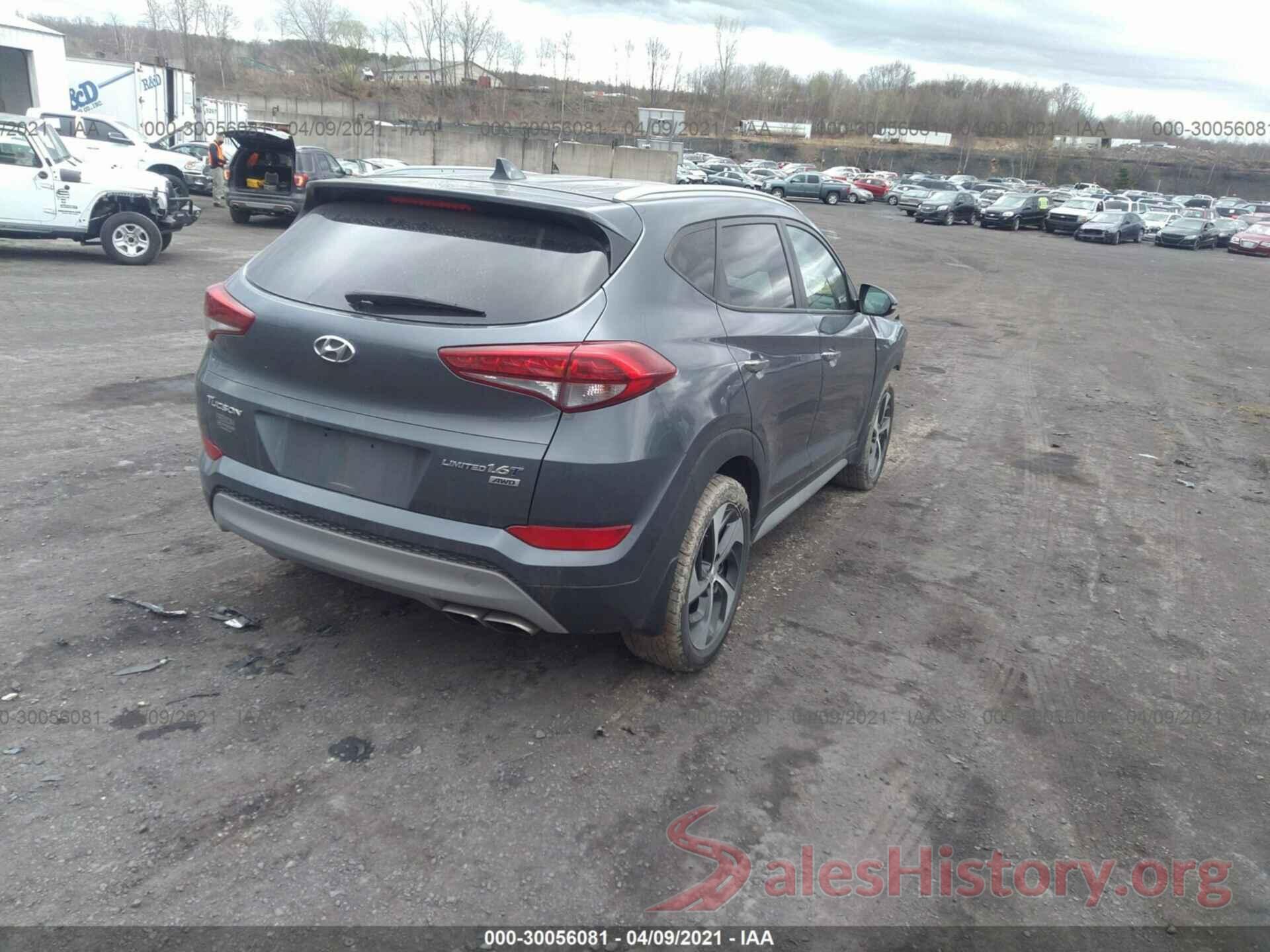 KM8J3CA27JU642508 2018 HYUNDAI TUCSON