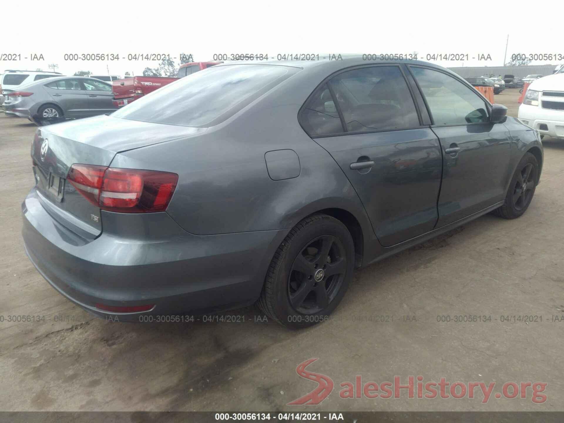 3VW267AJ7GM298624 2016 VOLKSWAGEN JETTA SEDAN