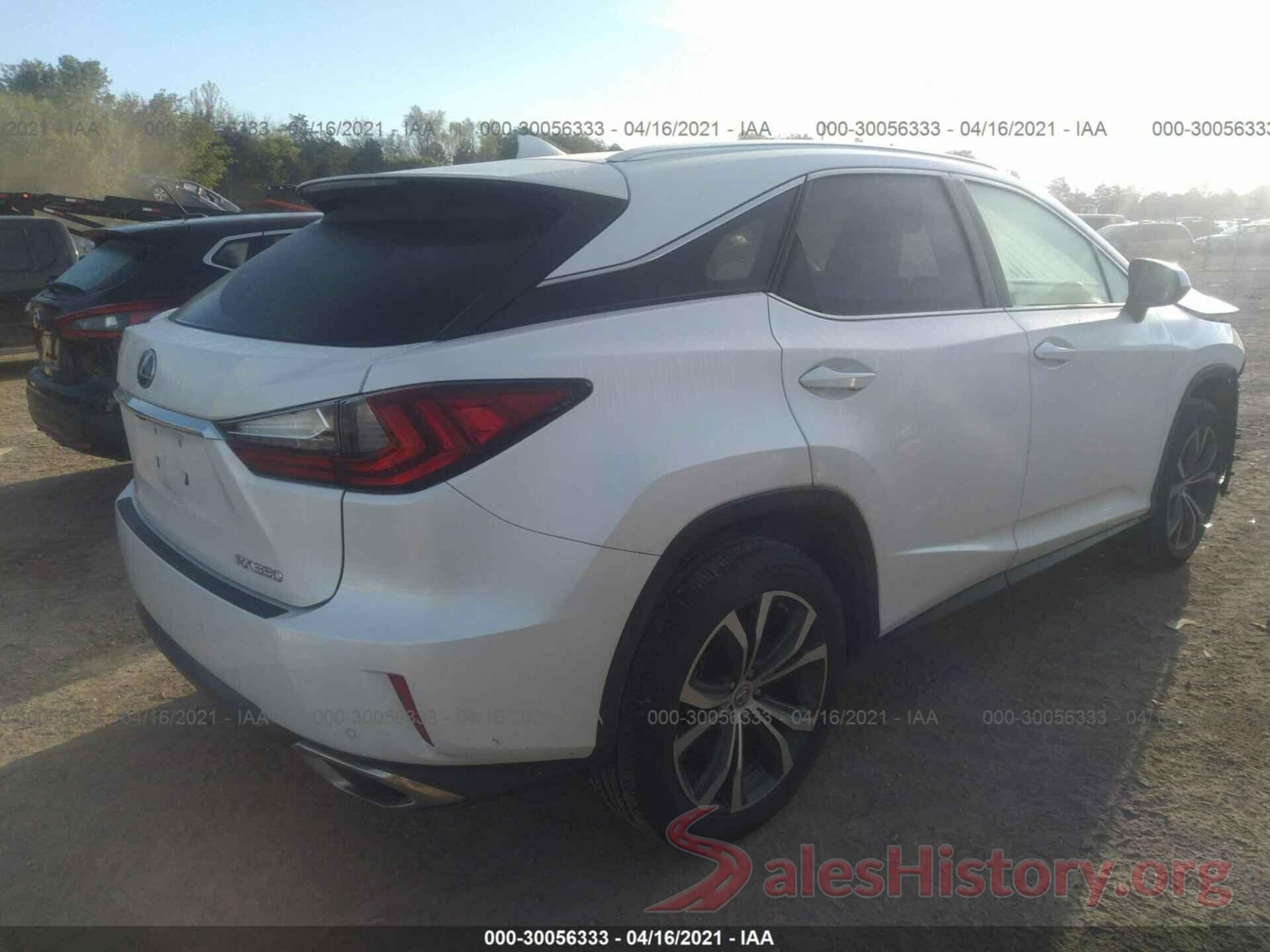 2T2ZZMCA3HC047142 2017 LEXUS RX