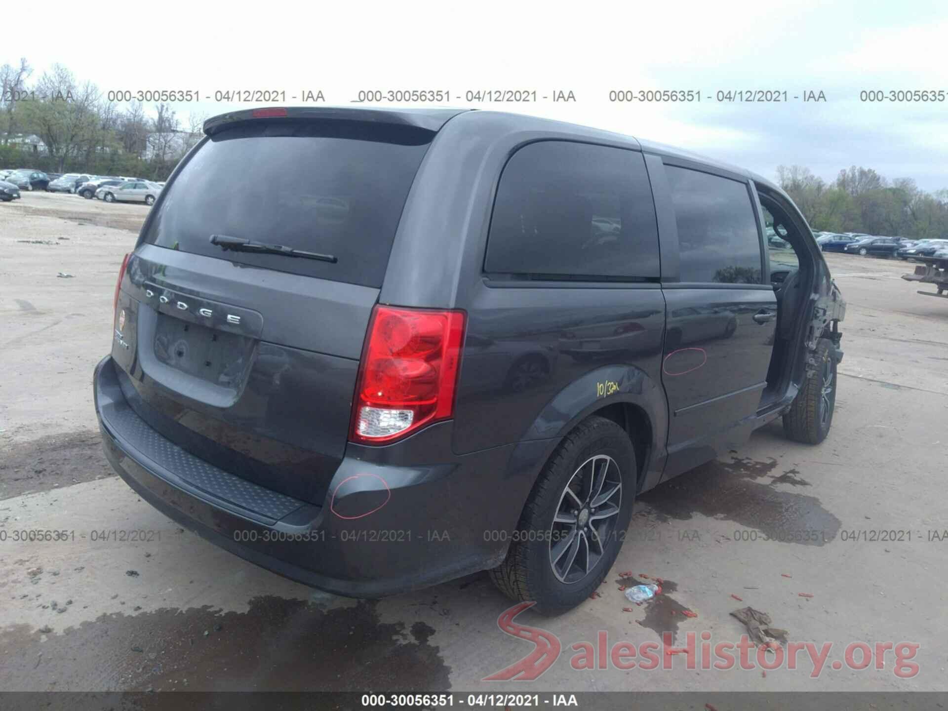 2C4RDGBG3HR675499 2017 DODGE GRAND CARAVAN