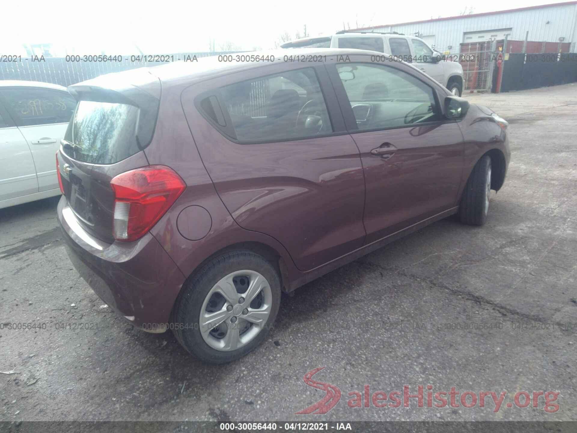 KL8CB6SA4LC429136 2020 CHEVROLET SPARK