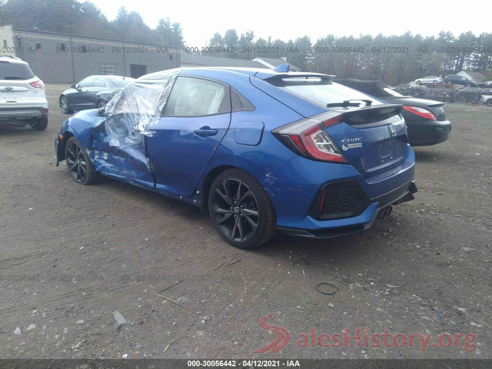 SHHFK7H4XJU418667 2018 HONDA CIVIC HATCHBACK