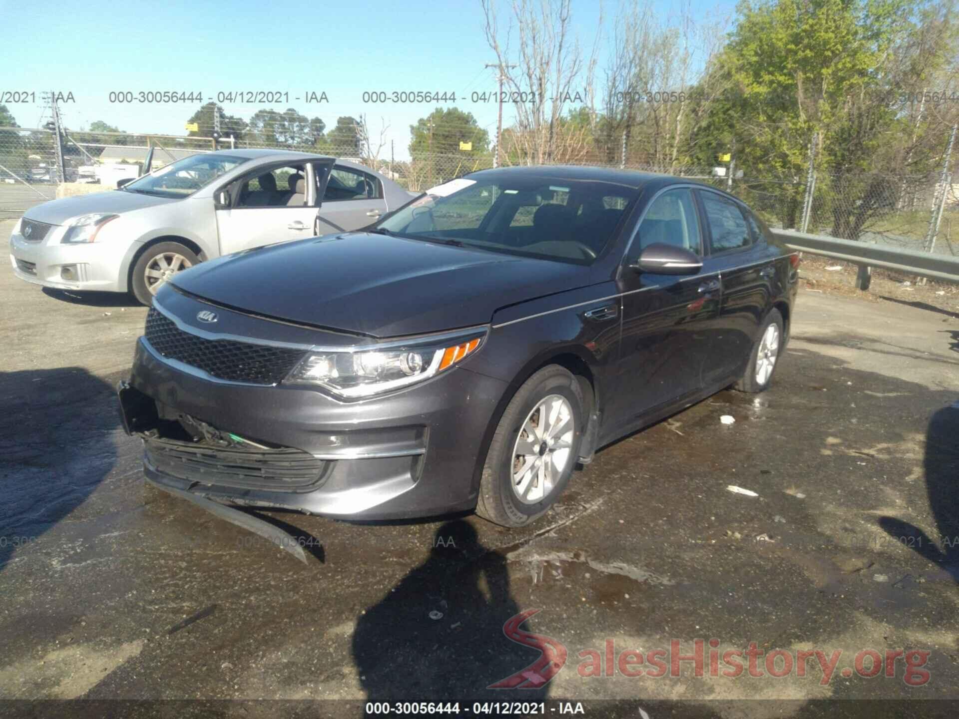 KNAGT4L36G5110502 2016 KIA OPTIMA