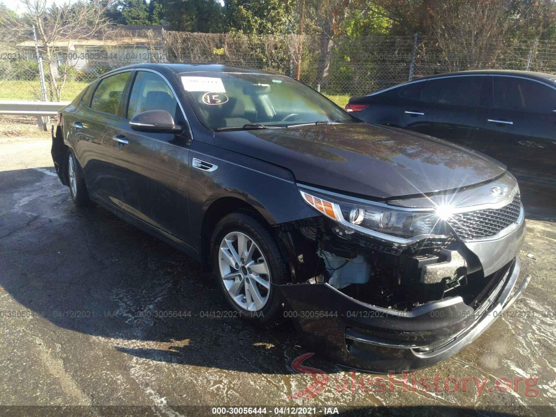 KNAGT4L36G5110502 2016 KIA OPTIMA