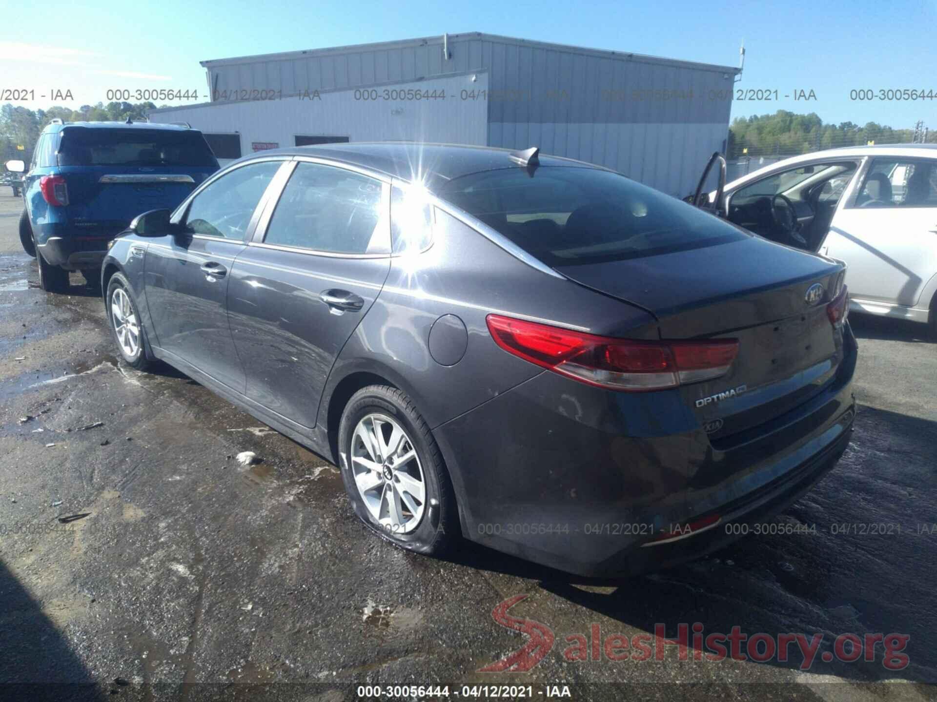 KNAGT4L36G5110502 2016 KIA OPTIMA