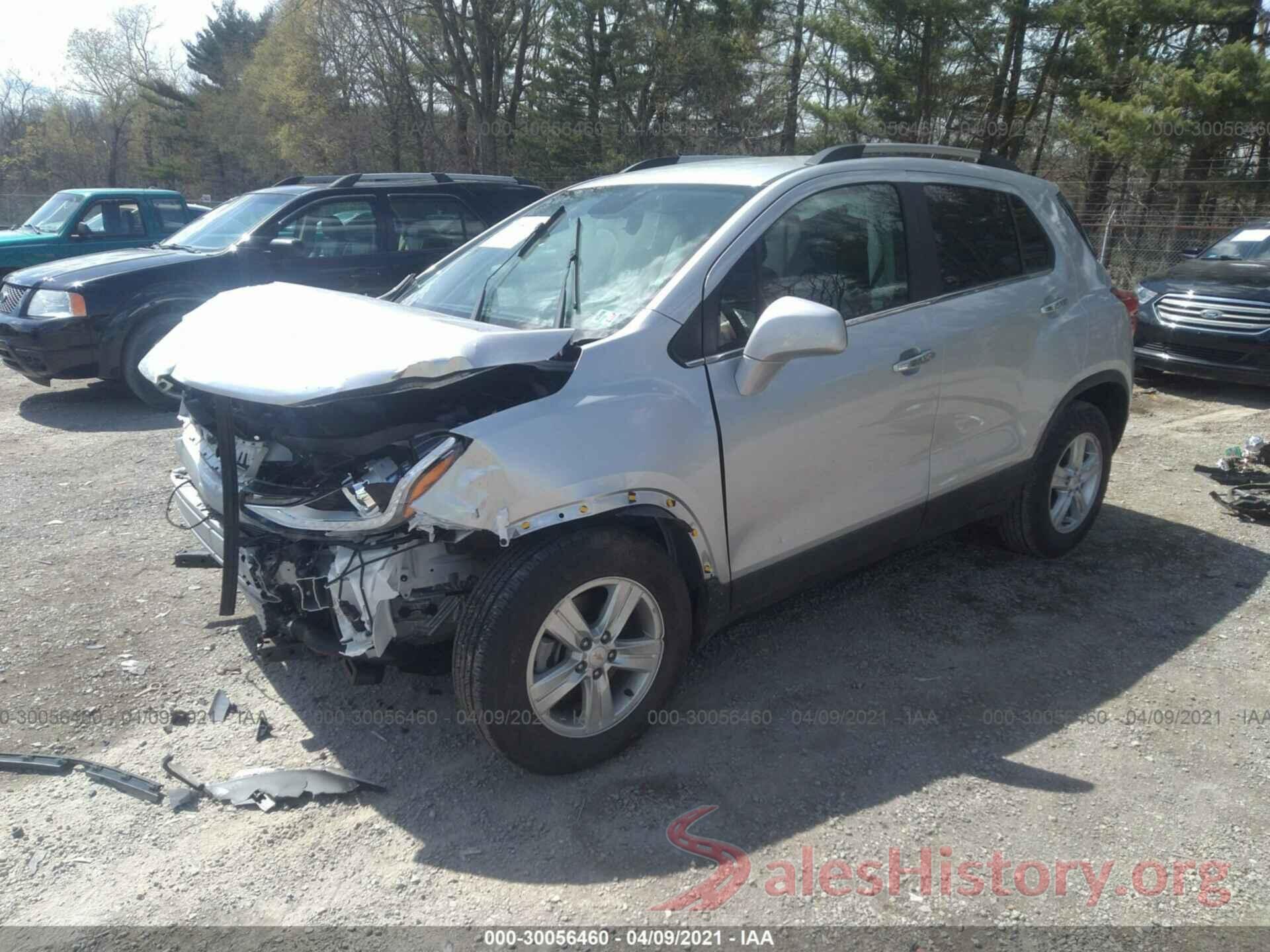 KL7CJLSB2LB001621 2020 CHEVROLET TRAX