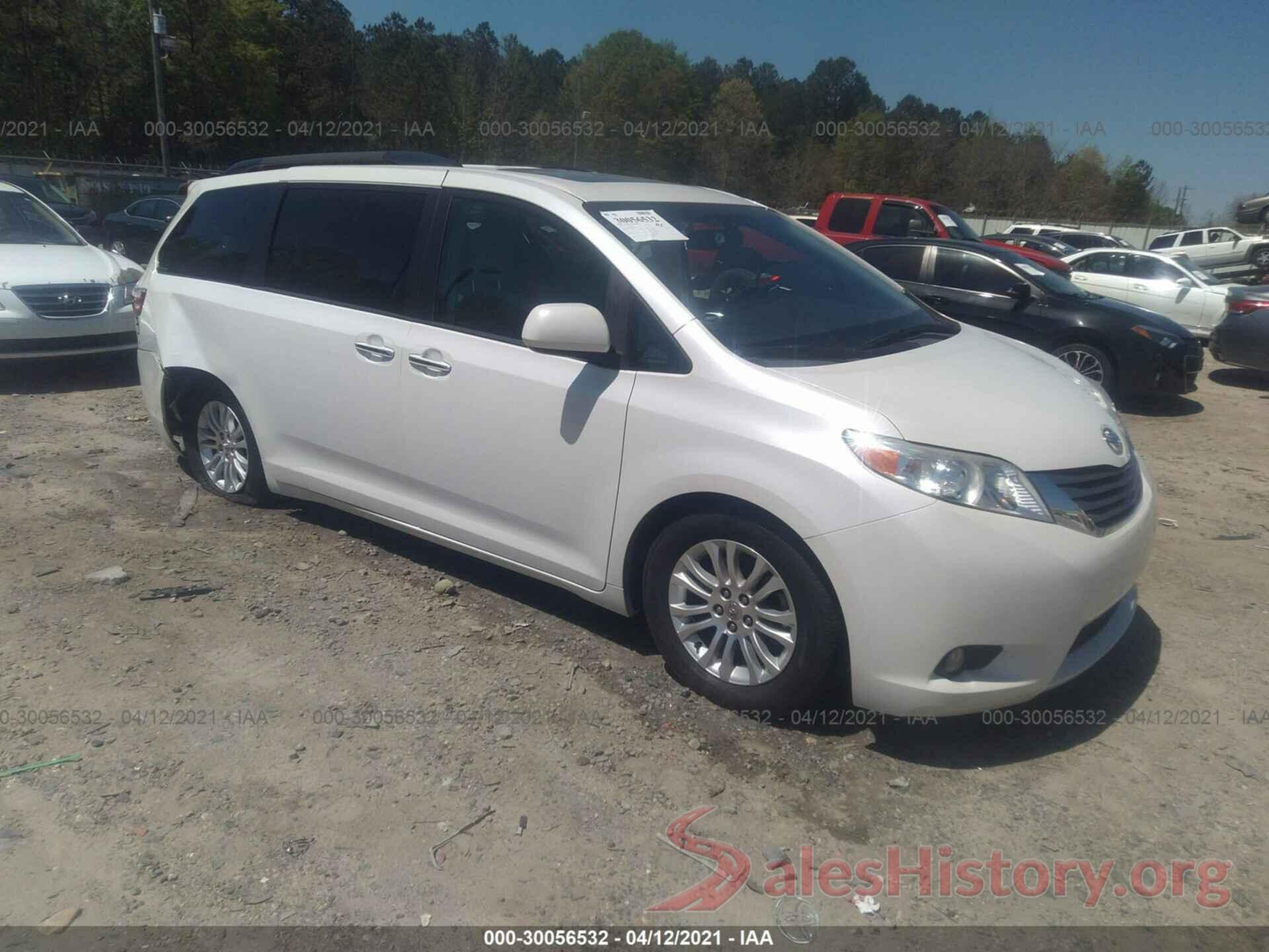 5TDYK3DC7GS710605 2016 TOYOTA SIENNA