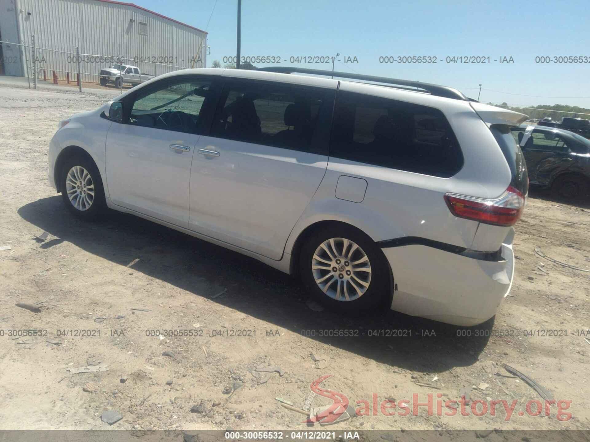 5TDYK3DC7GS710605 2016 TOYOTA SIENNA