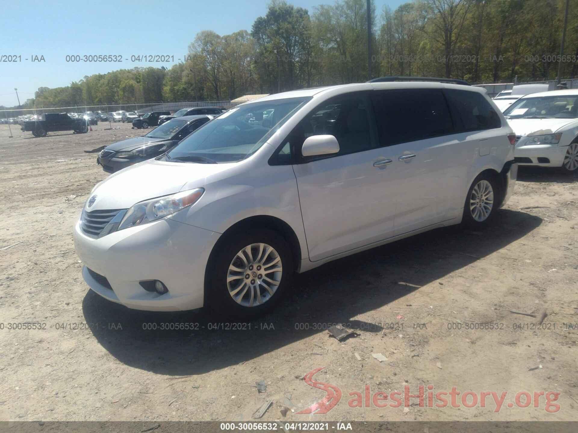 5TDYK3DC7GS710605 2016 TOYOTA SIENNA