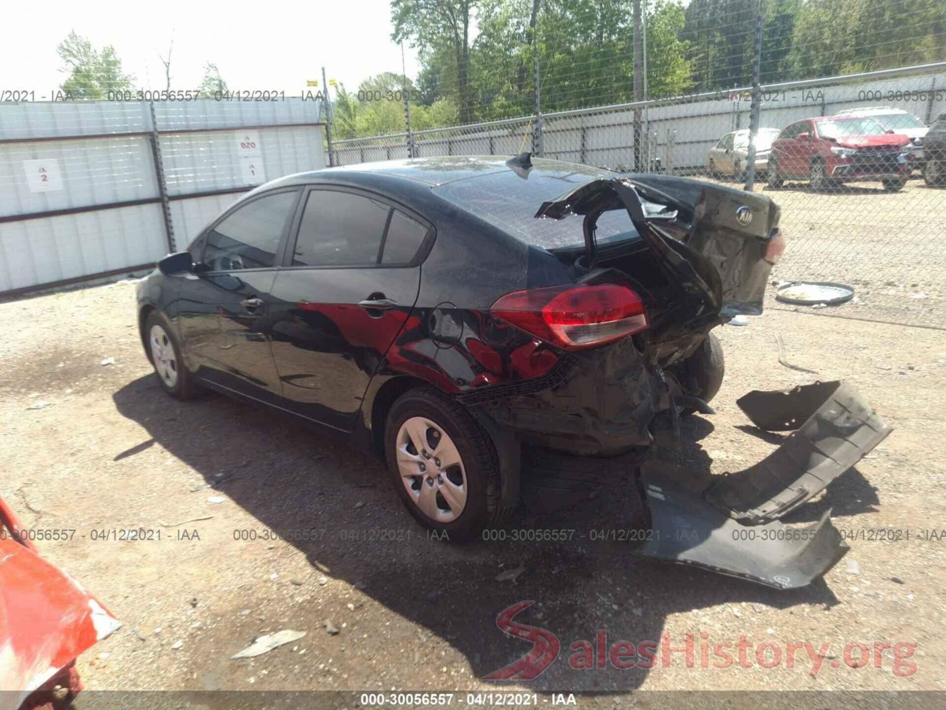 3KPFK4A73HE113791 2017 KIA FORTE