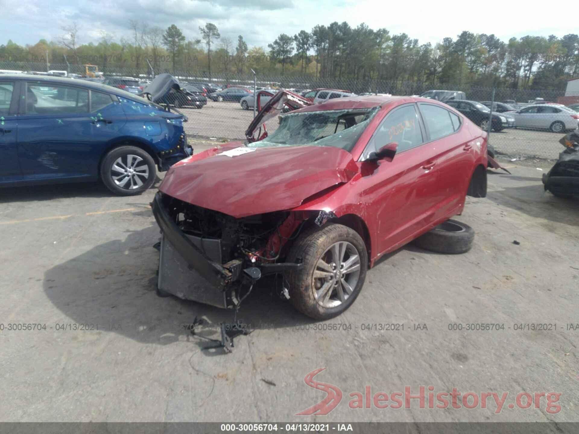 KMHD84LF3HU210822 2017 HYUNDAI ELANTRA