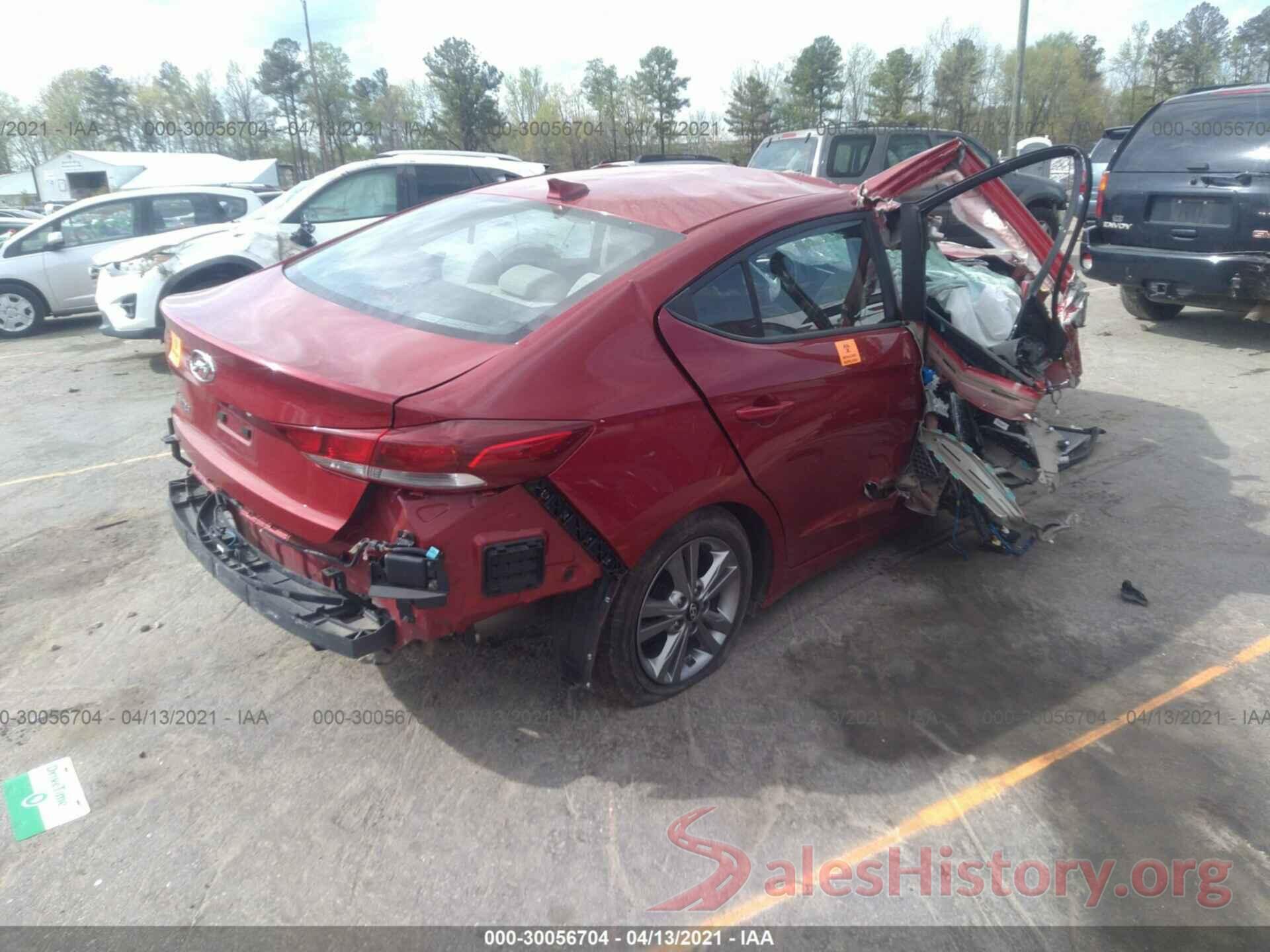 KMHD84LF3HU210822 2017 HYUNDAI ELANTRA