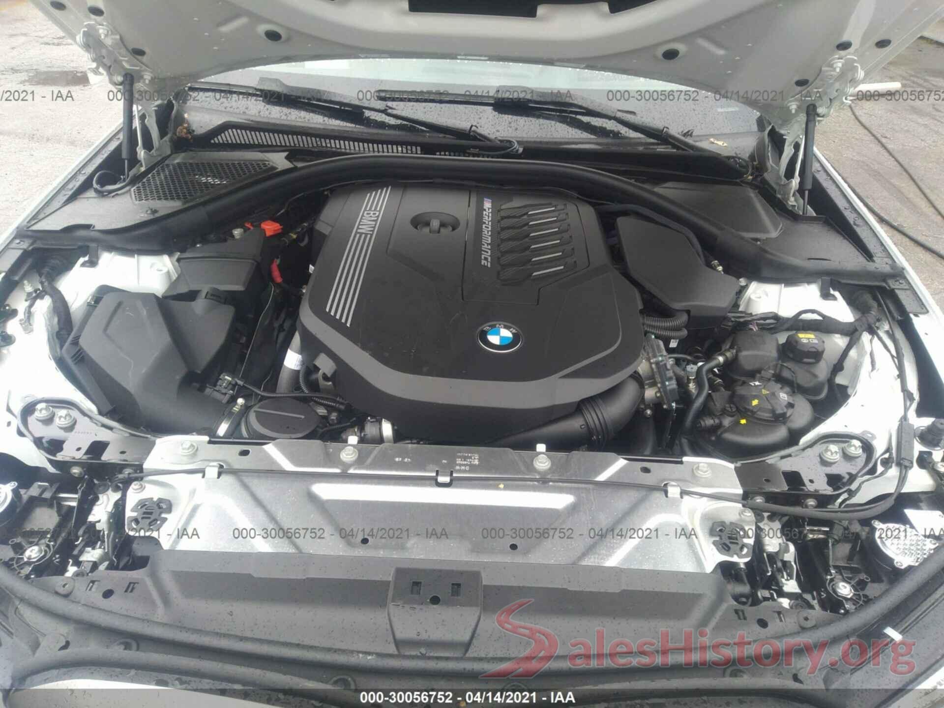 3MW5U9J01M8B75220 2021 BMW 3 SERIES