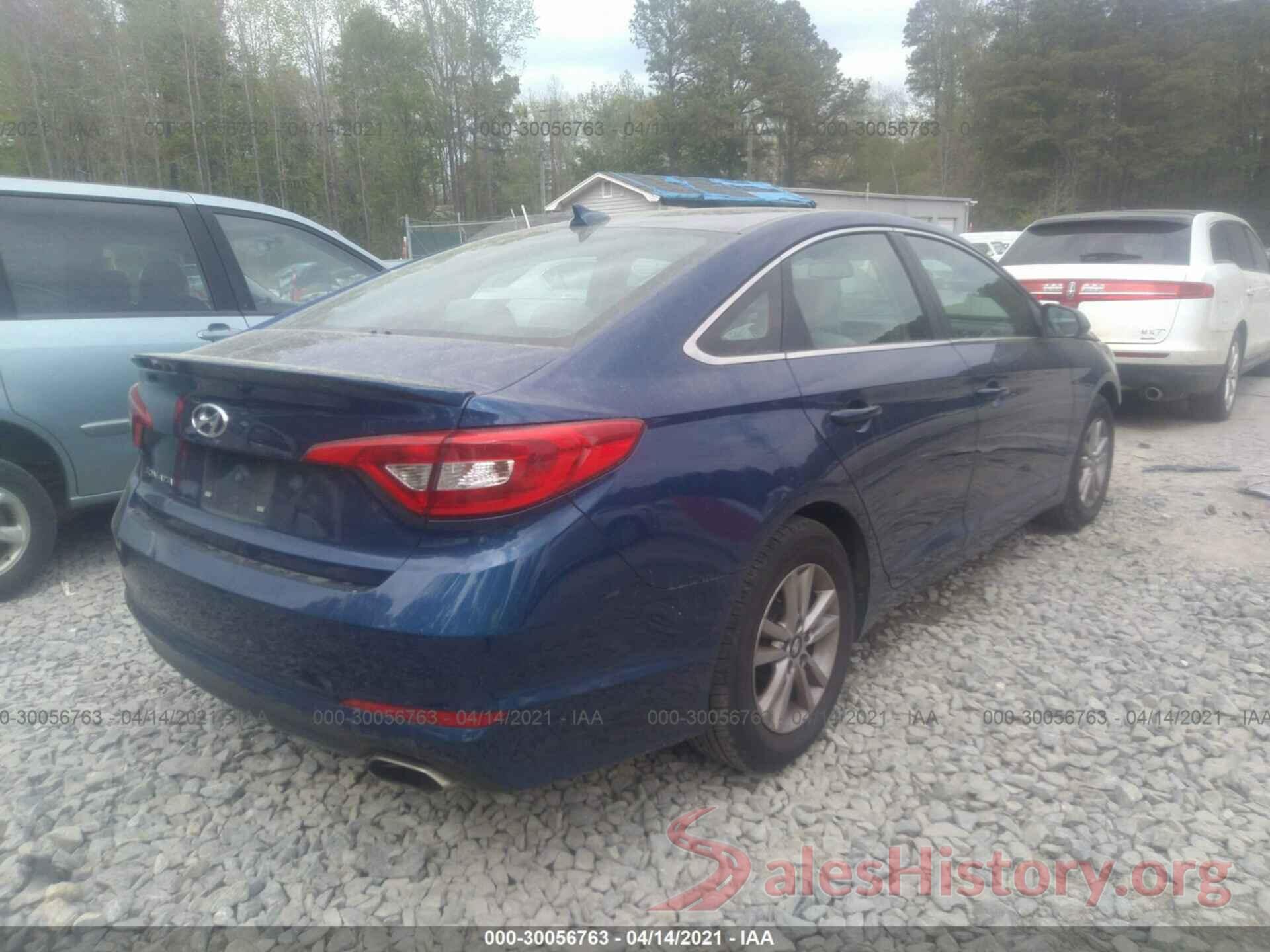 5NPE24AF6GH283219 2016 HYUNDAI SONATA