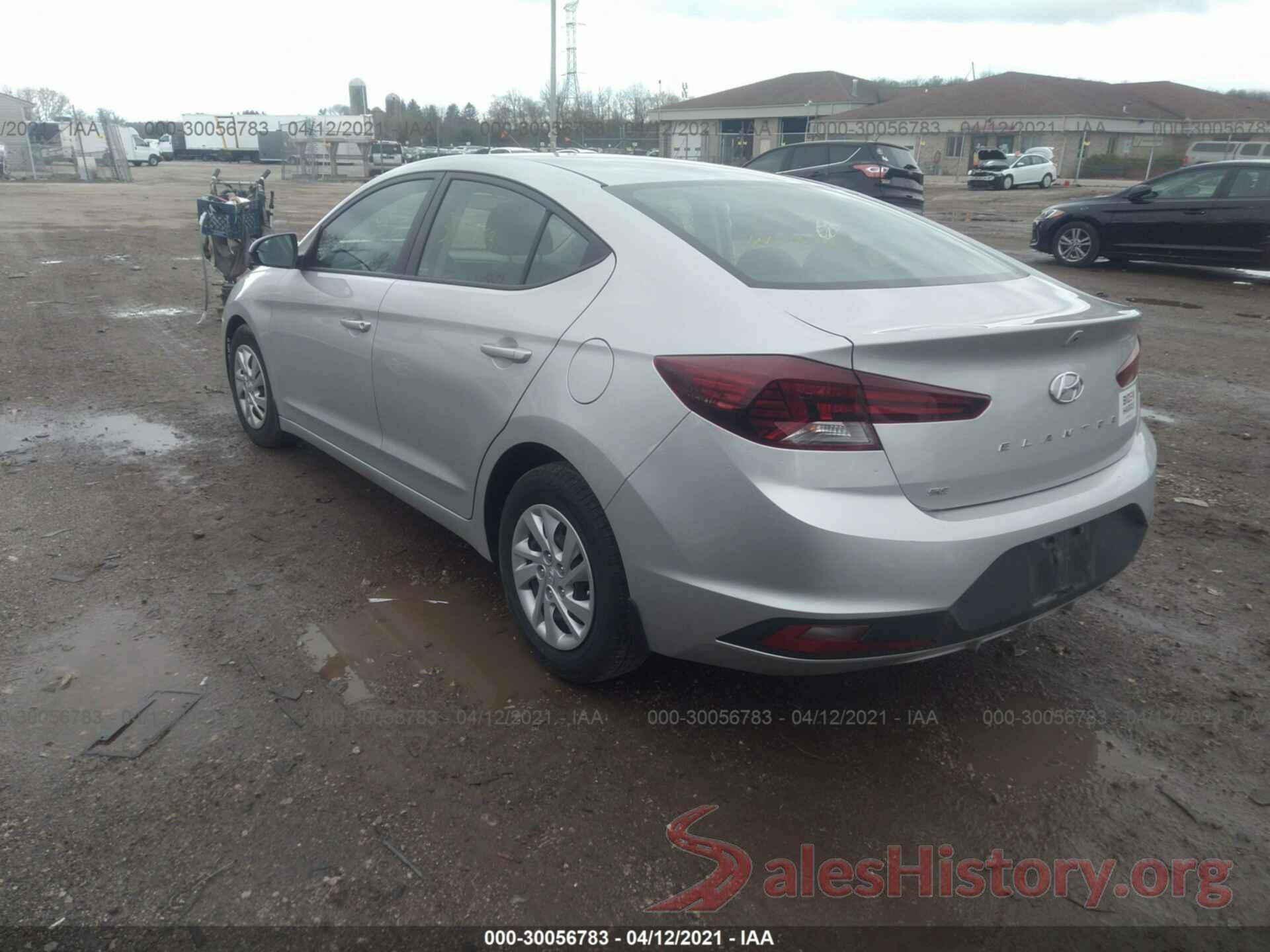 5NPD74LF7KH445376 2019 HYUNDAI ELANTRA