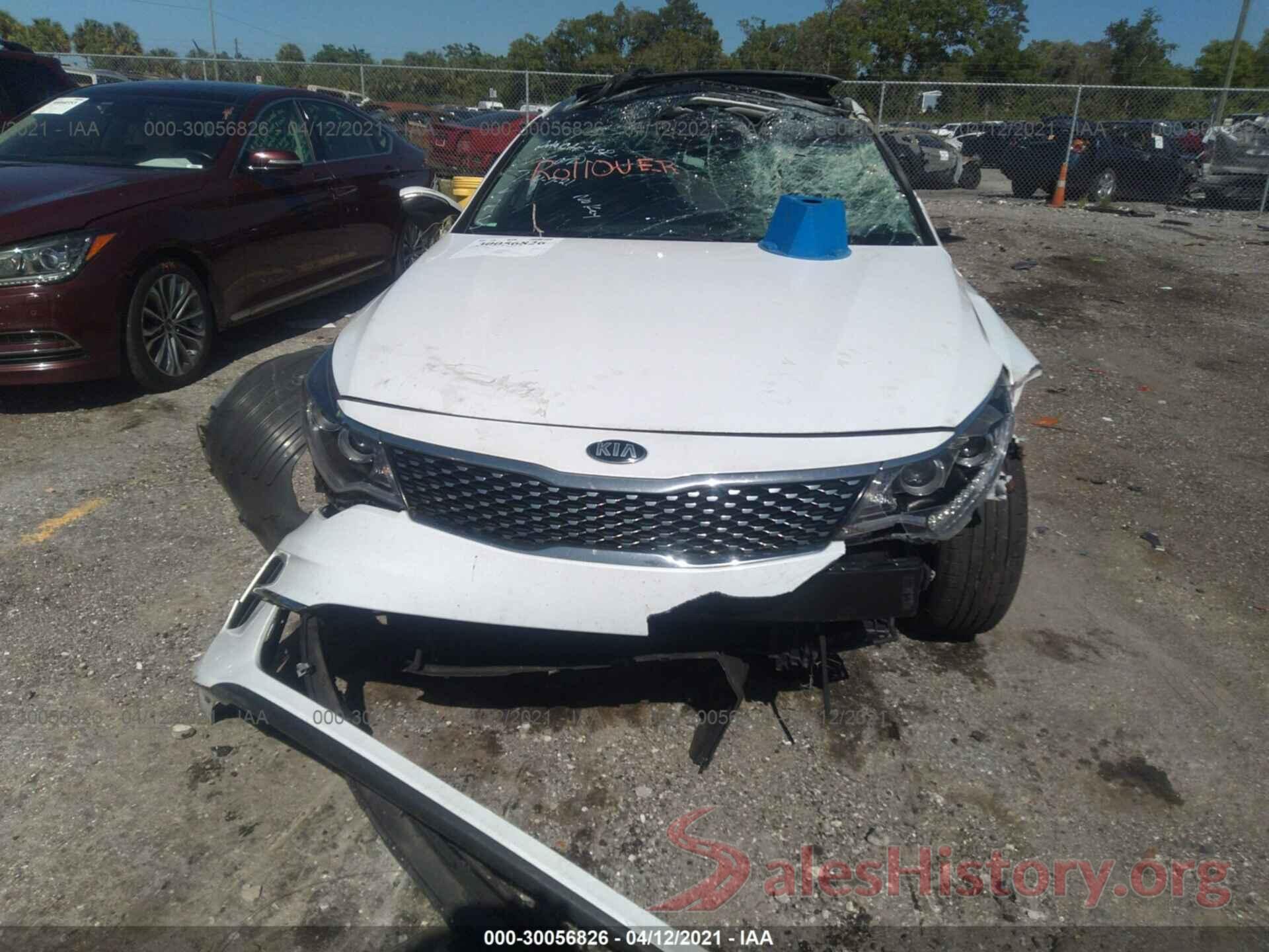 5XXGU4L30GG099864 2016 KIA OPTIMA