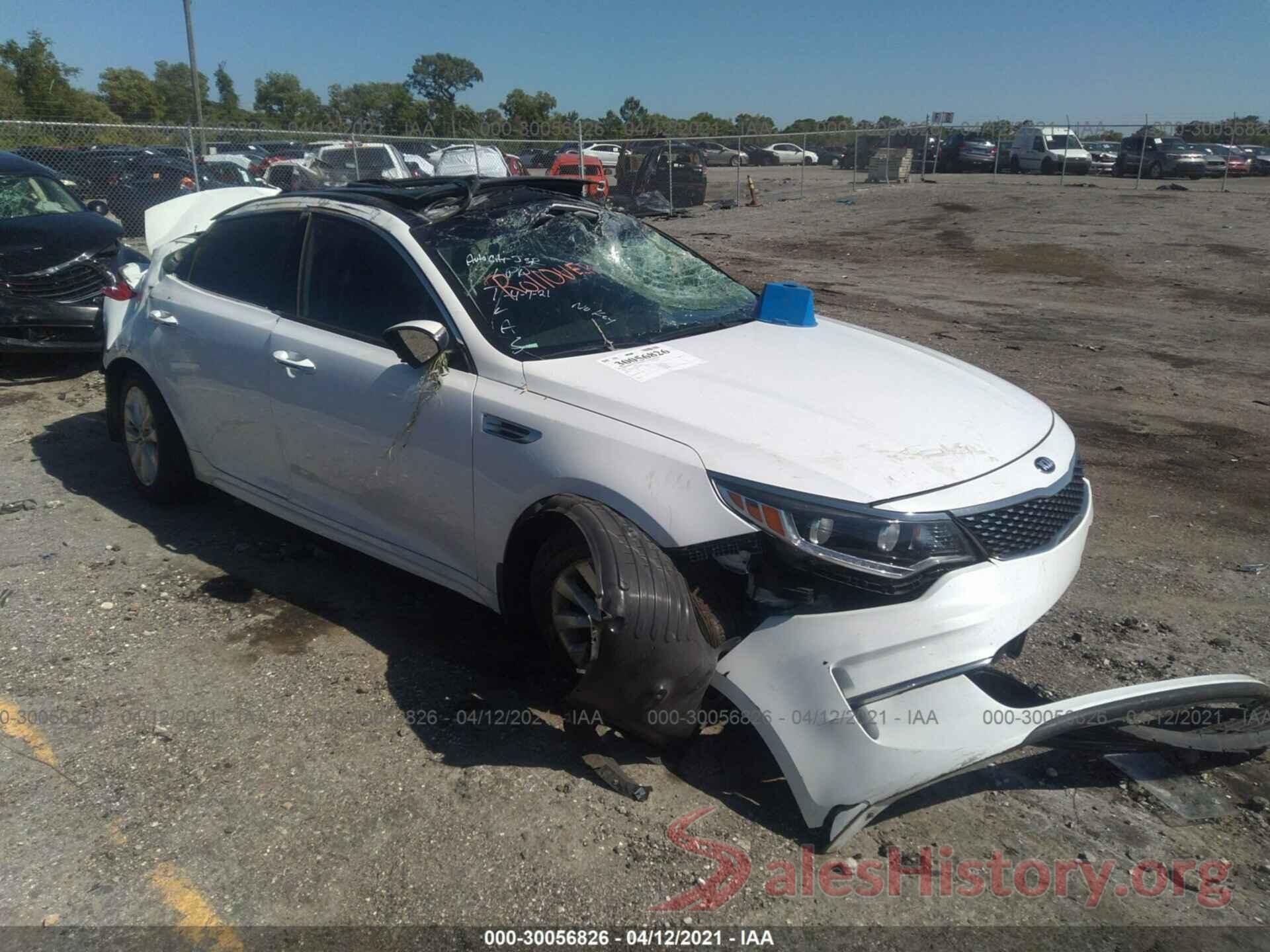 5XXGU4L30GG099864 2016 KIA OPTIMA