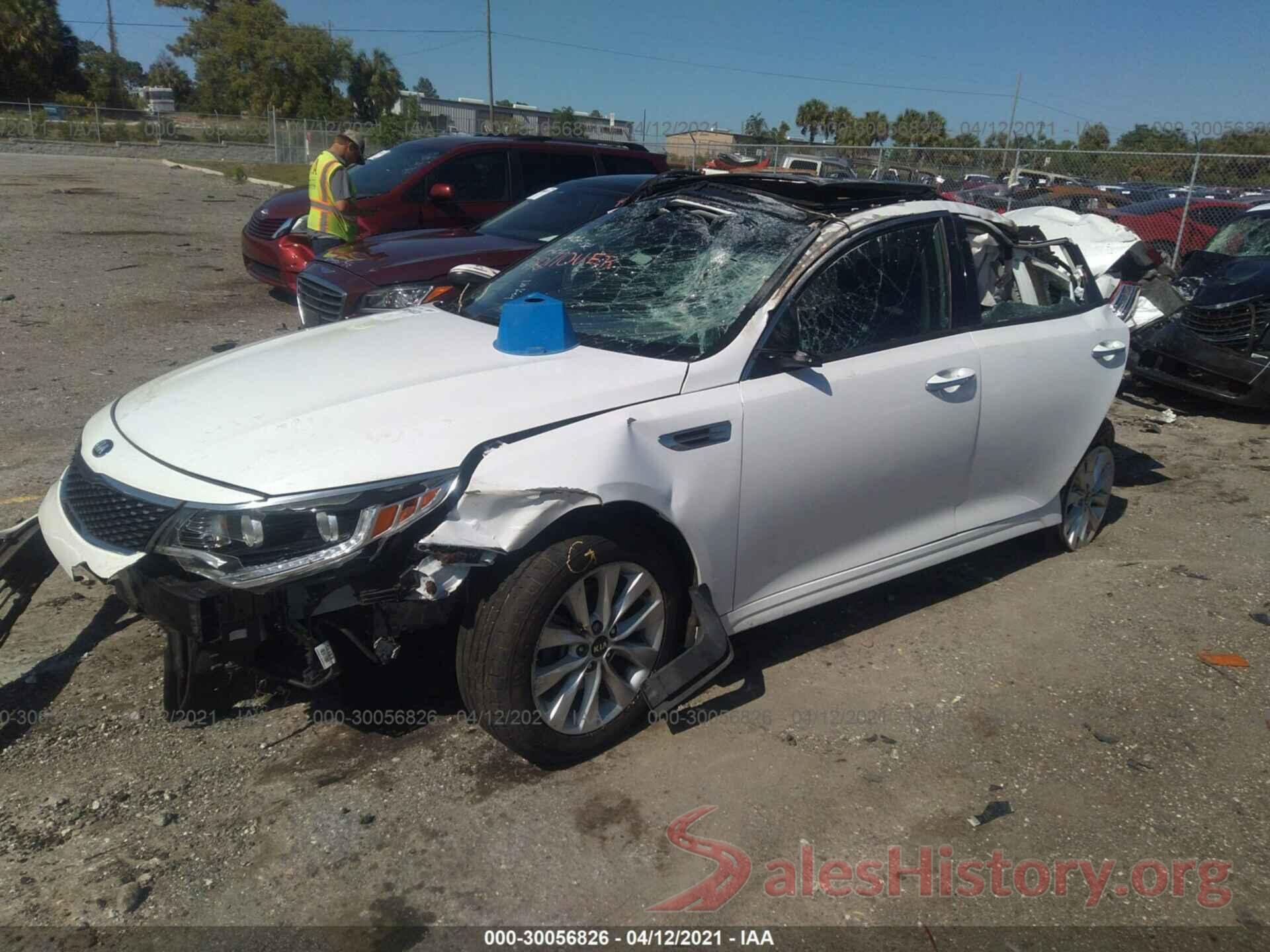 5XXGU4L30GG099864 2016 KIA OPTIMA