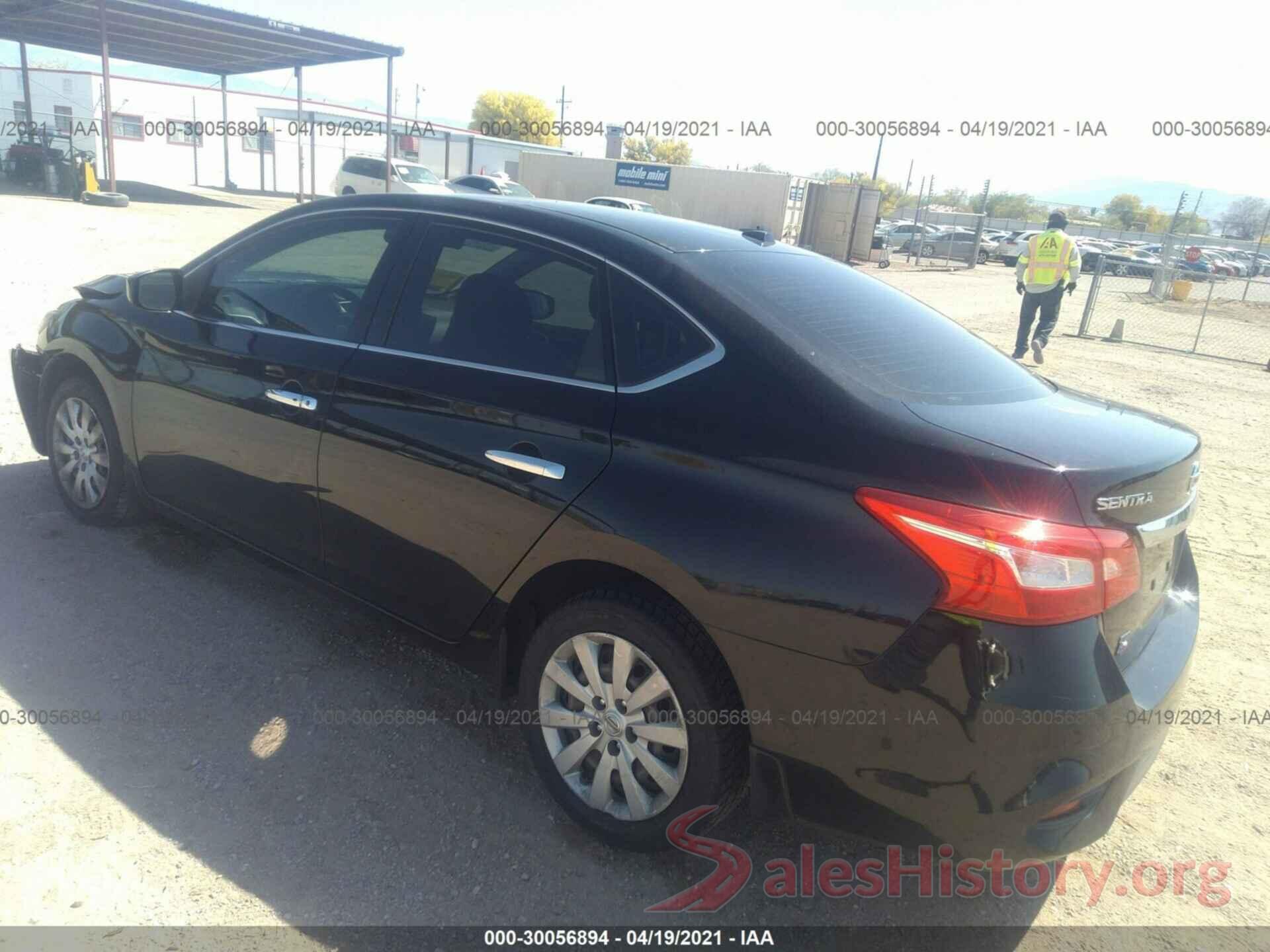 3N1AB7AP6GL637476 2016 NISSAN SENTRA