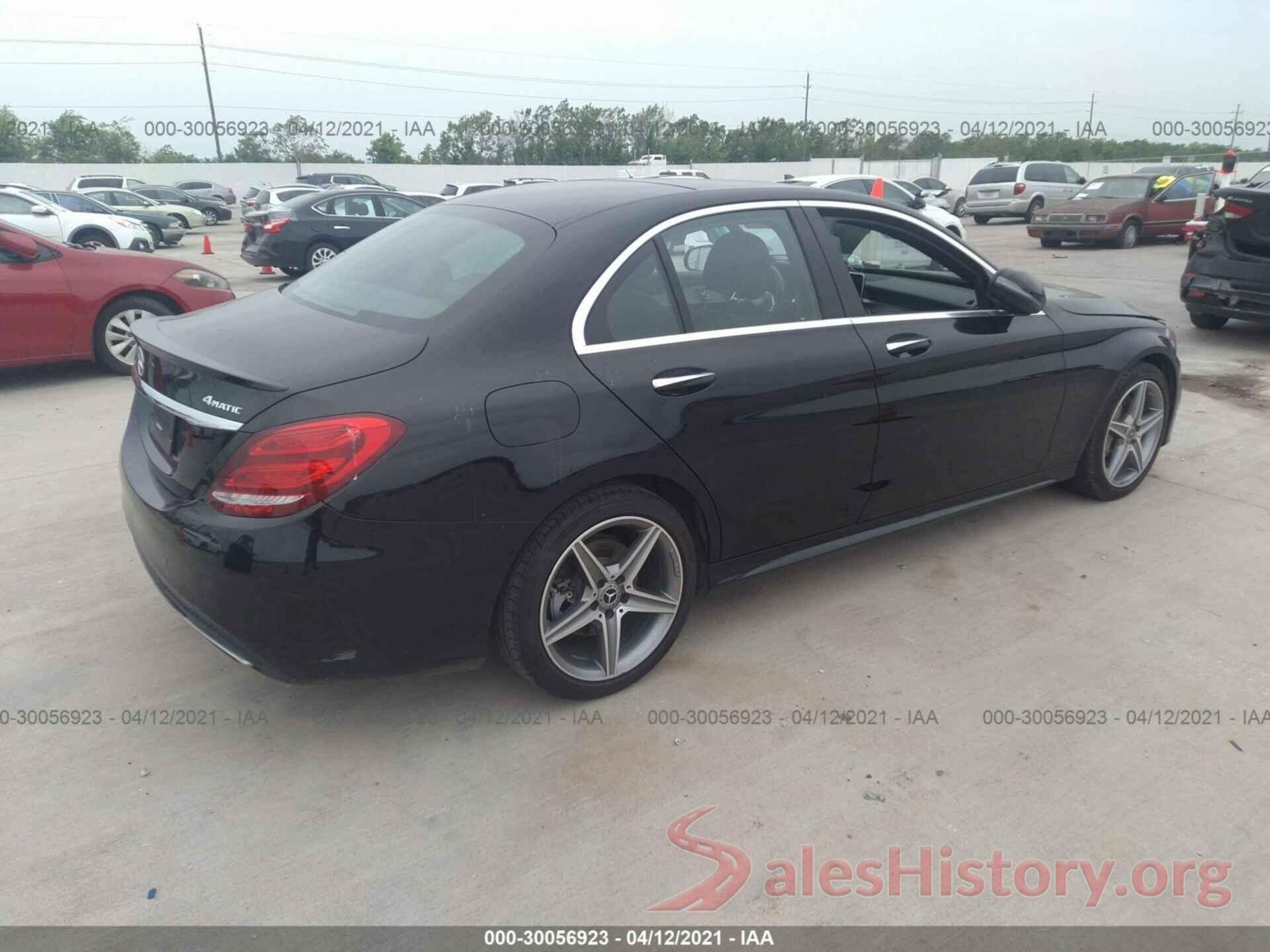 55SWF4KB2JU268516 2018 MERCEDES-BENZ C-CLASS