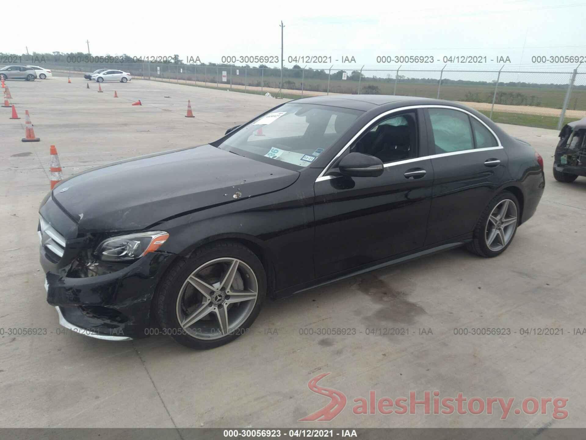 55SWF4KB2JU268516 2018 MERCEDES-BENZ C-CLASS