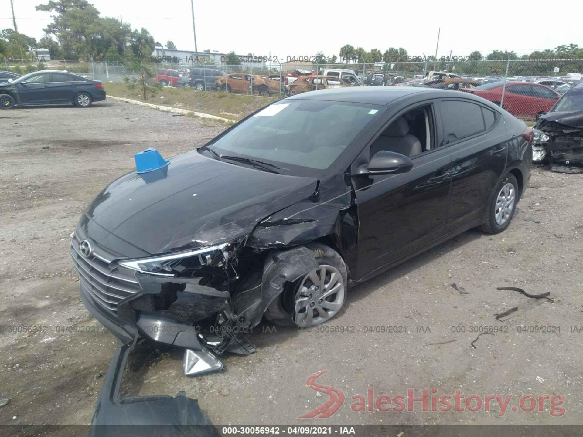 5NPD74LF6KH455235 2019 HYUNDAI ELANTRA