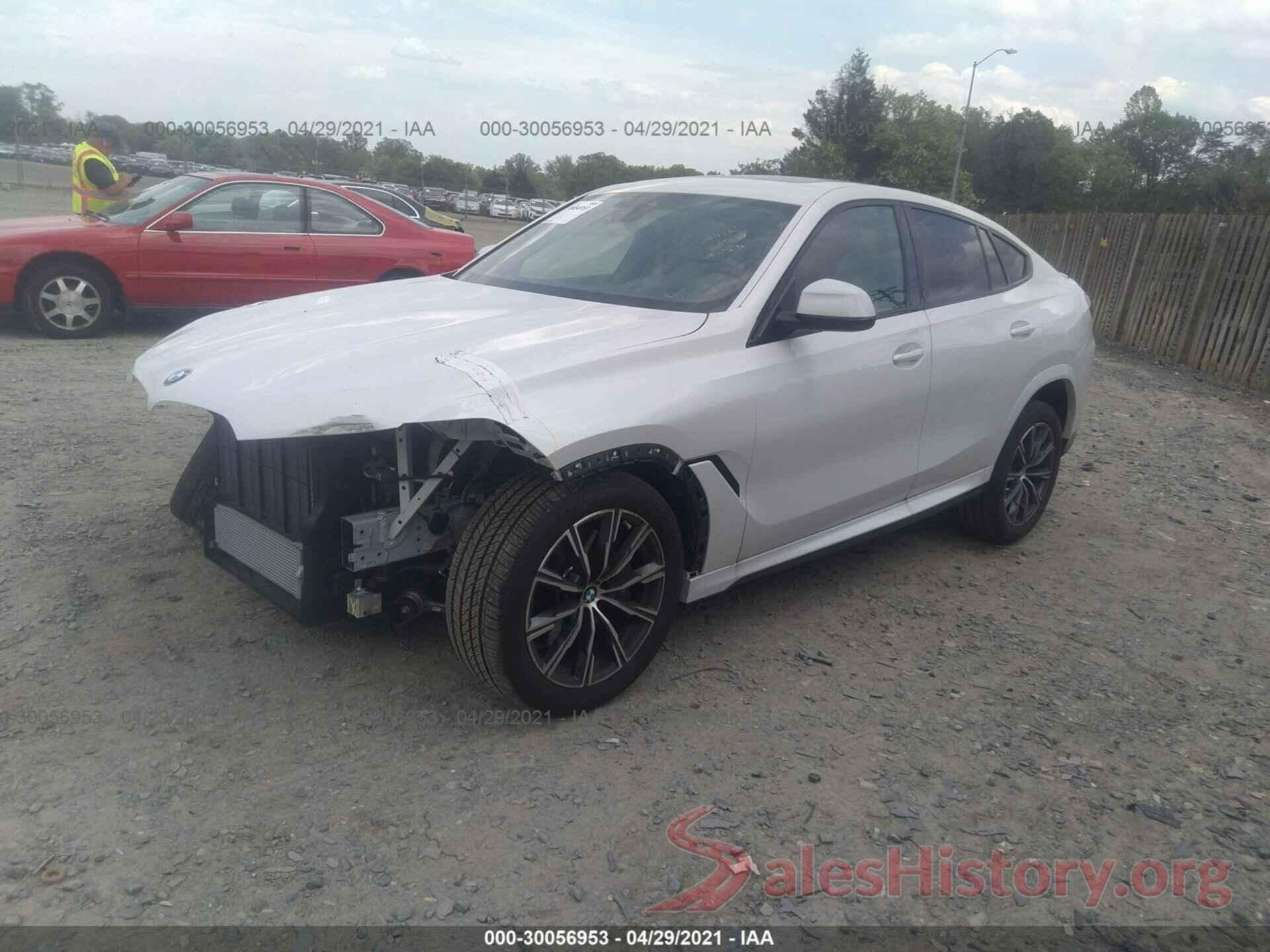 5UXCY6C01M9F36205 2021 BMW X6