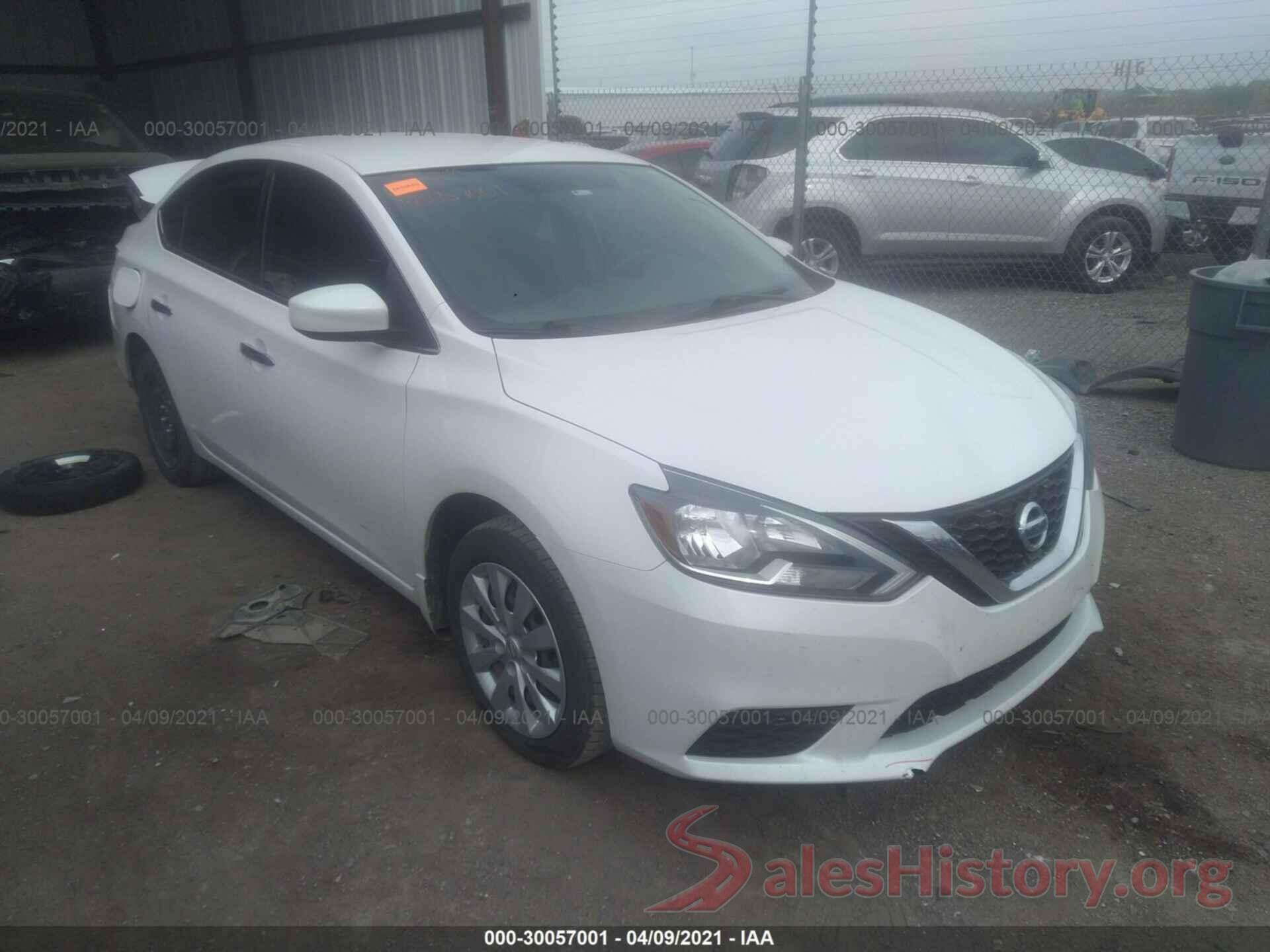 3N1AB7APXGL674403 2016 NISSAN SENTRA