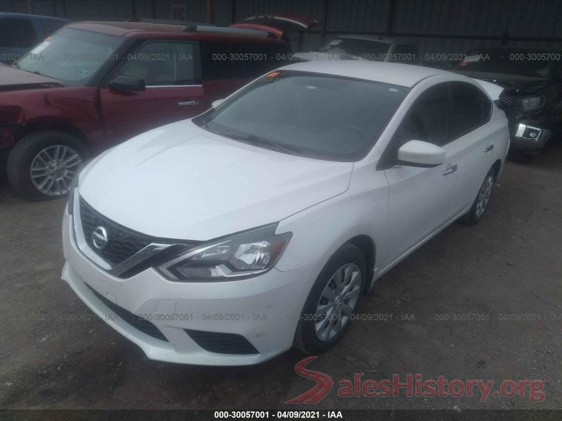 3N1AB7APXGL674403 2016 NISSAN SENTRA