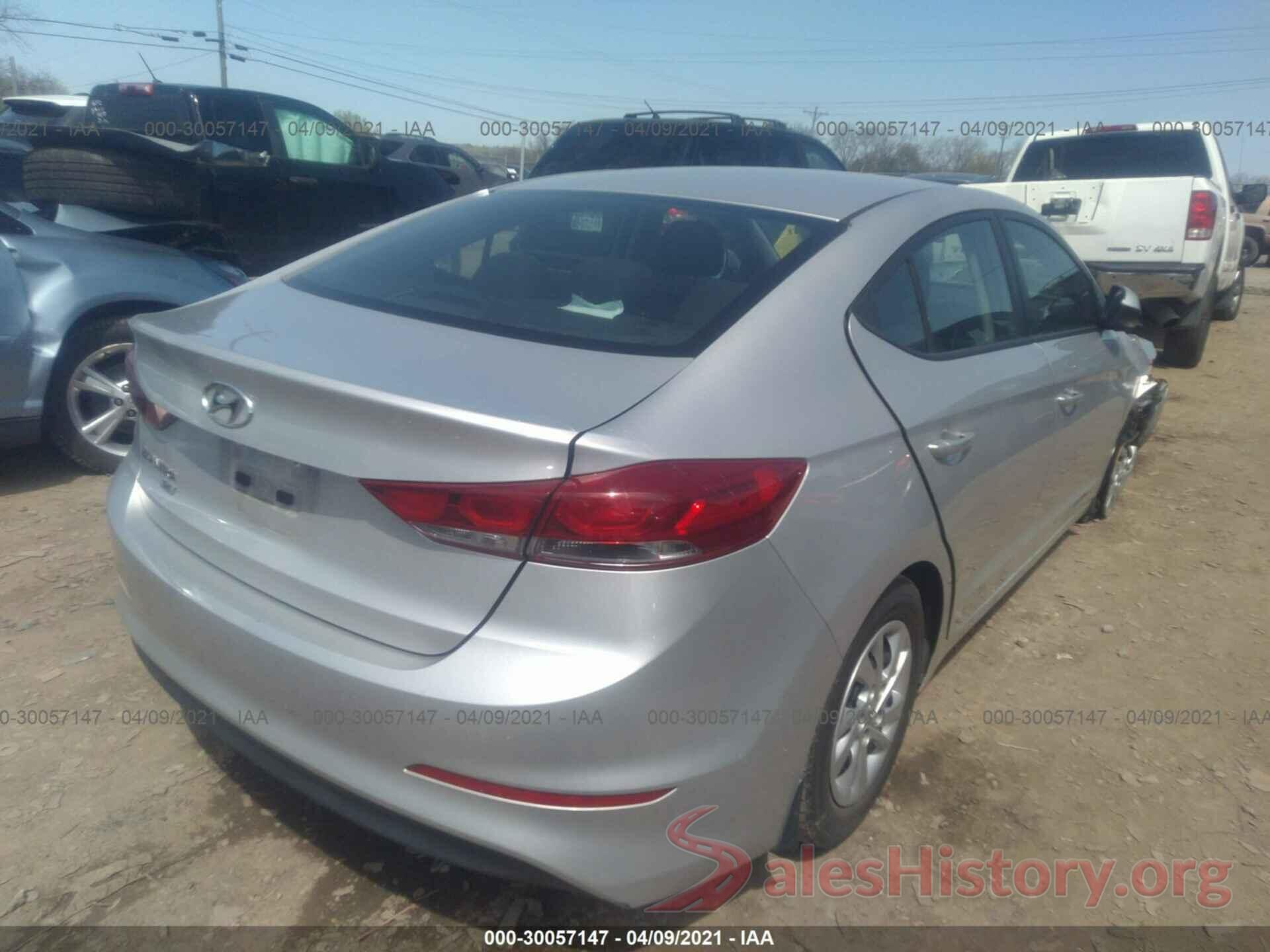 5NPD74LF1JH300283 2018 HYUNDAI ELANTRA