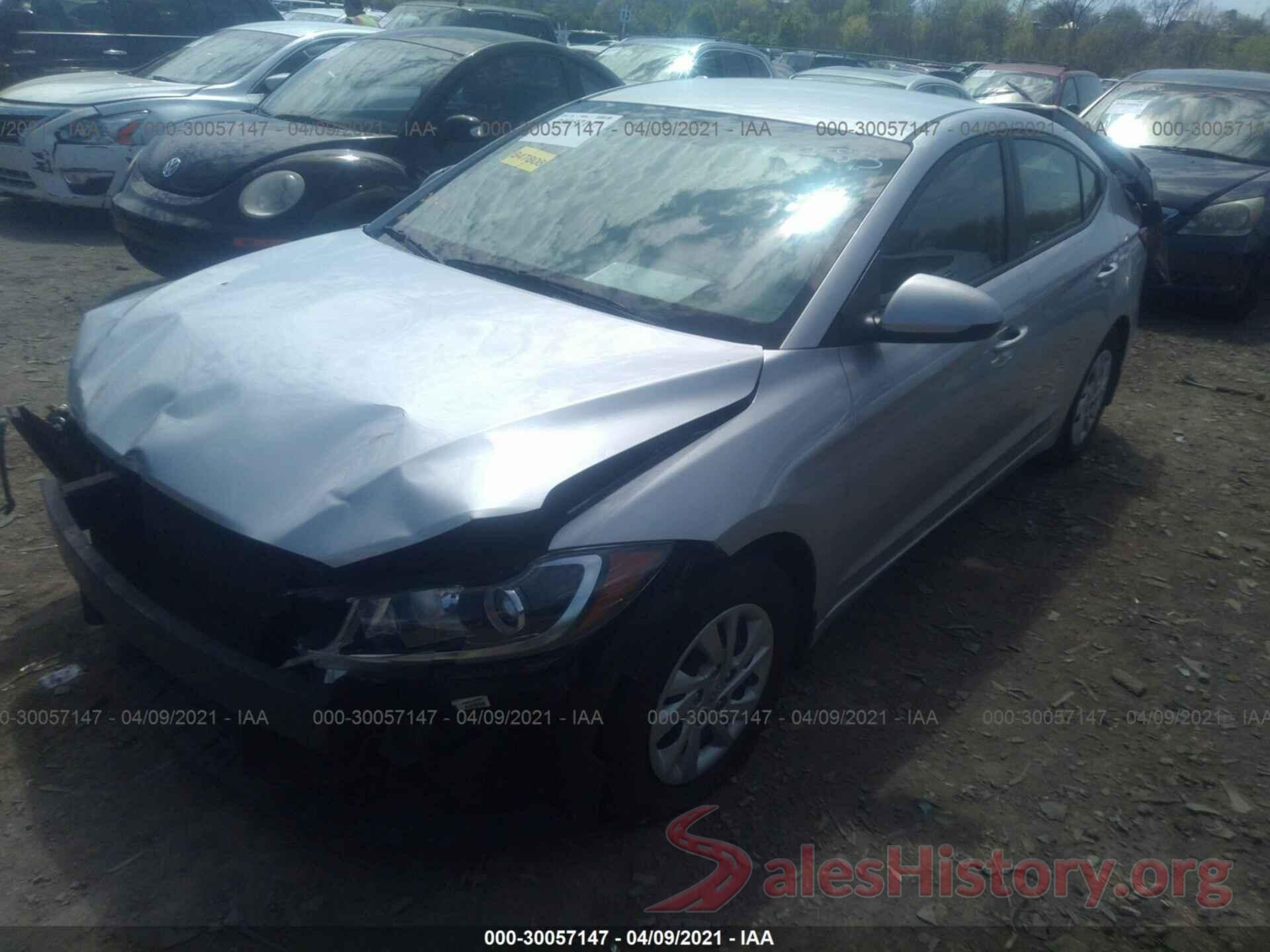 5NPD74LF1JH300283 2018 HYUNDAI ELANTRA