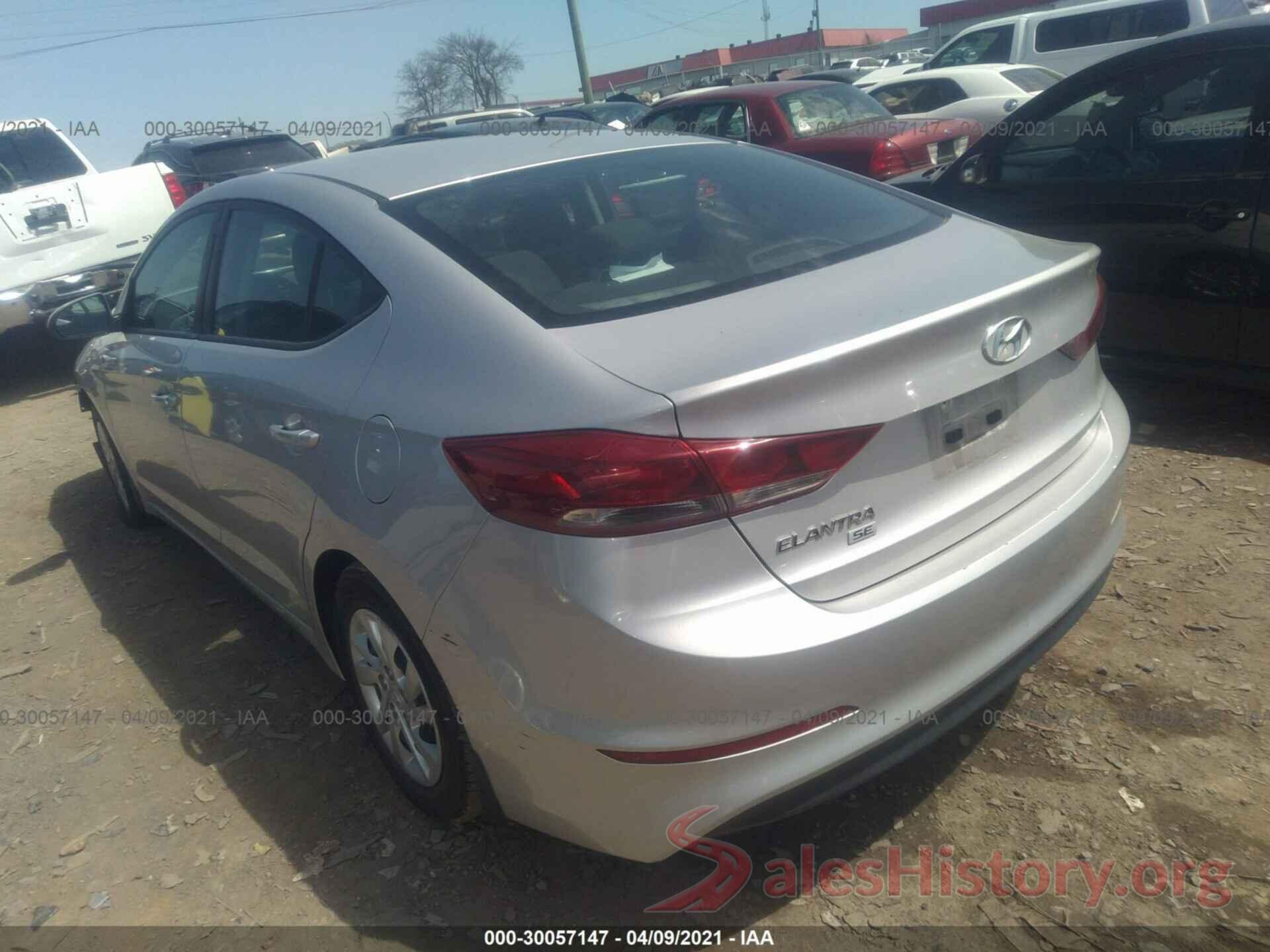 5NPD74LF1JH300283 2018 HYUNDAI ELANTRA