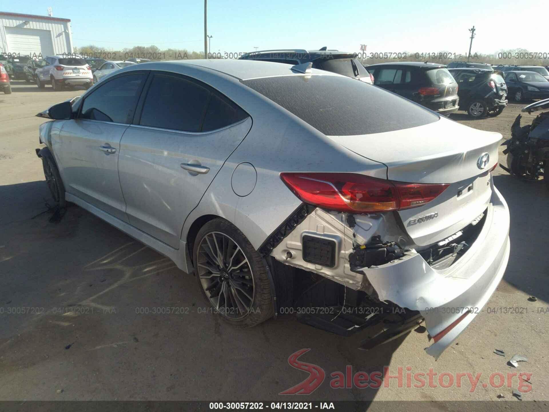 KMHD04LB5JU504460 2018 HYUNDAI ELANTRA