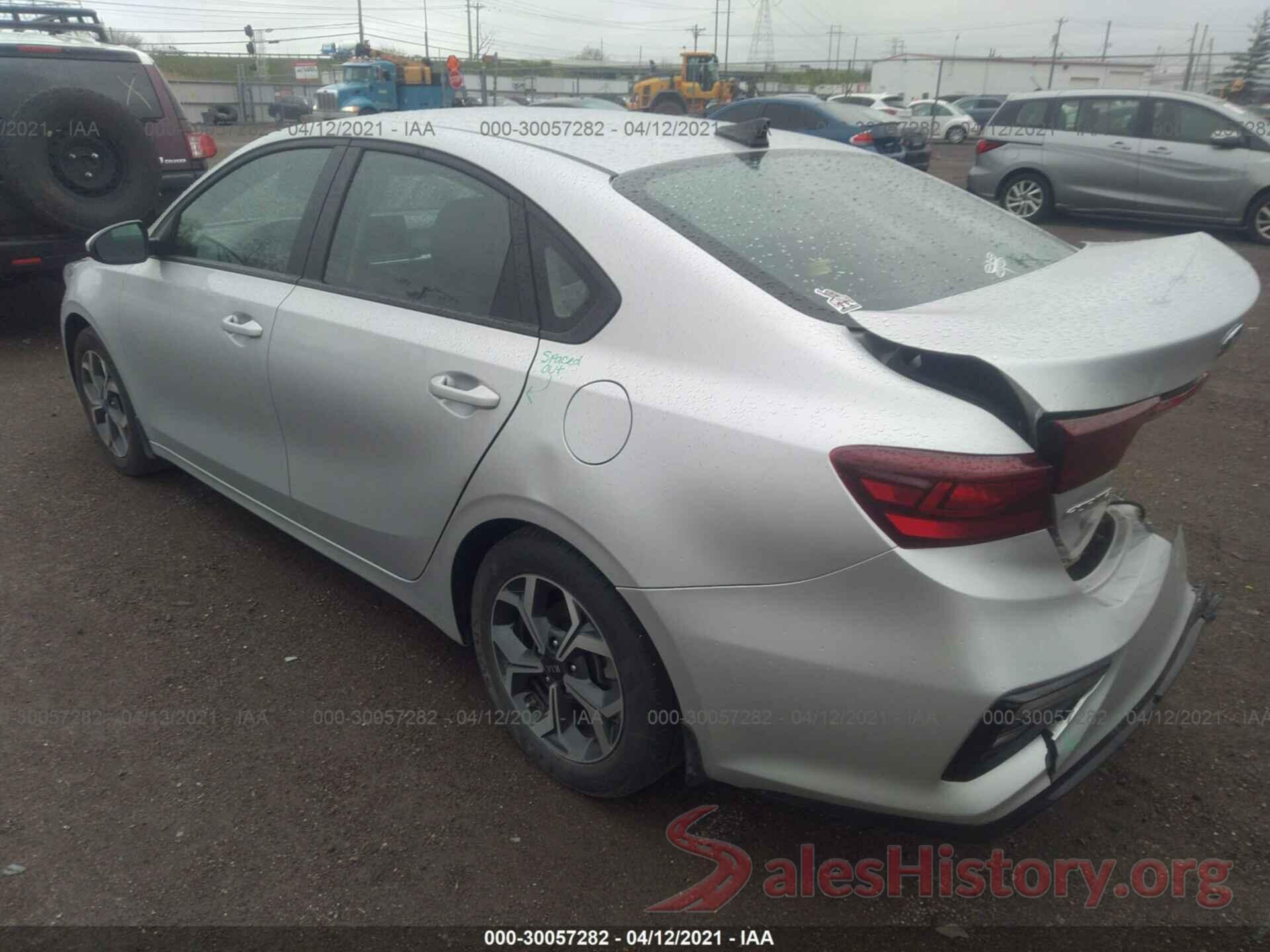 3KPF24AD6LE147853 2020 KIA FORTE