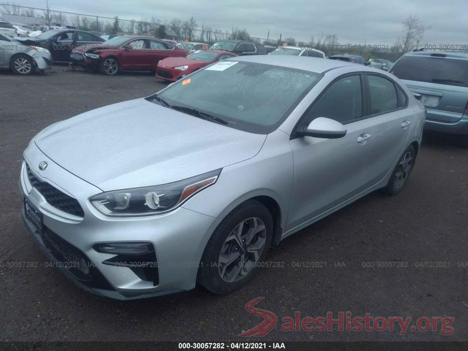 3KPF24AD6LE147853 2020 KIA FORTE