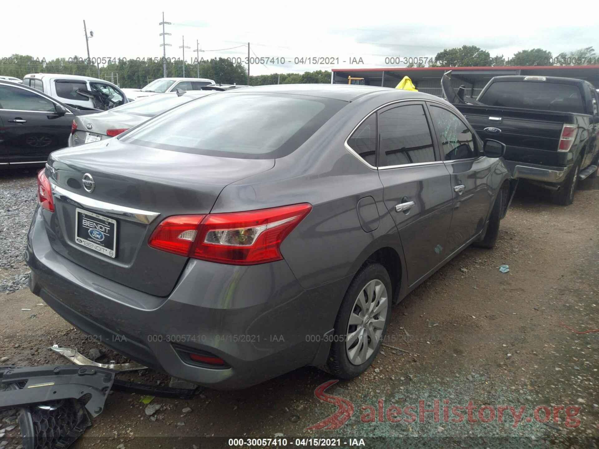 3N1AB7AP4KY205982 2019 NISSAN SENTRA