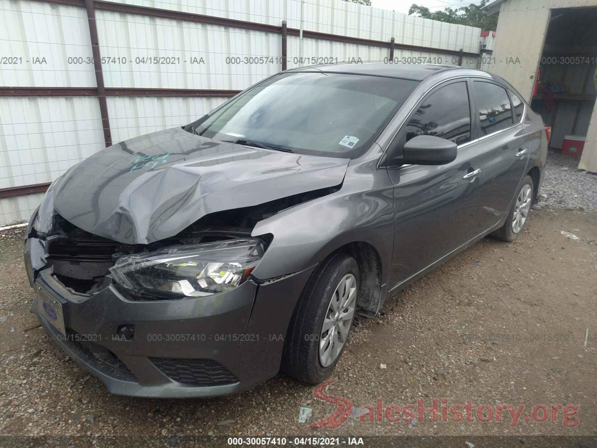 3N1AB7AP4KY205982 2019 NISSAN SENTRA