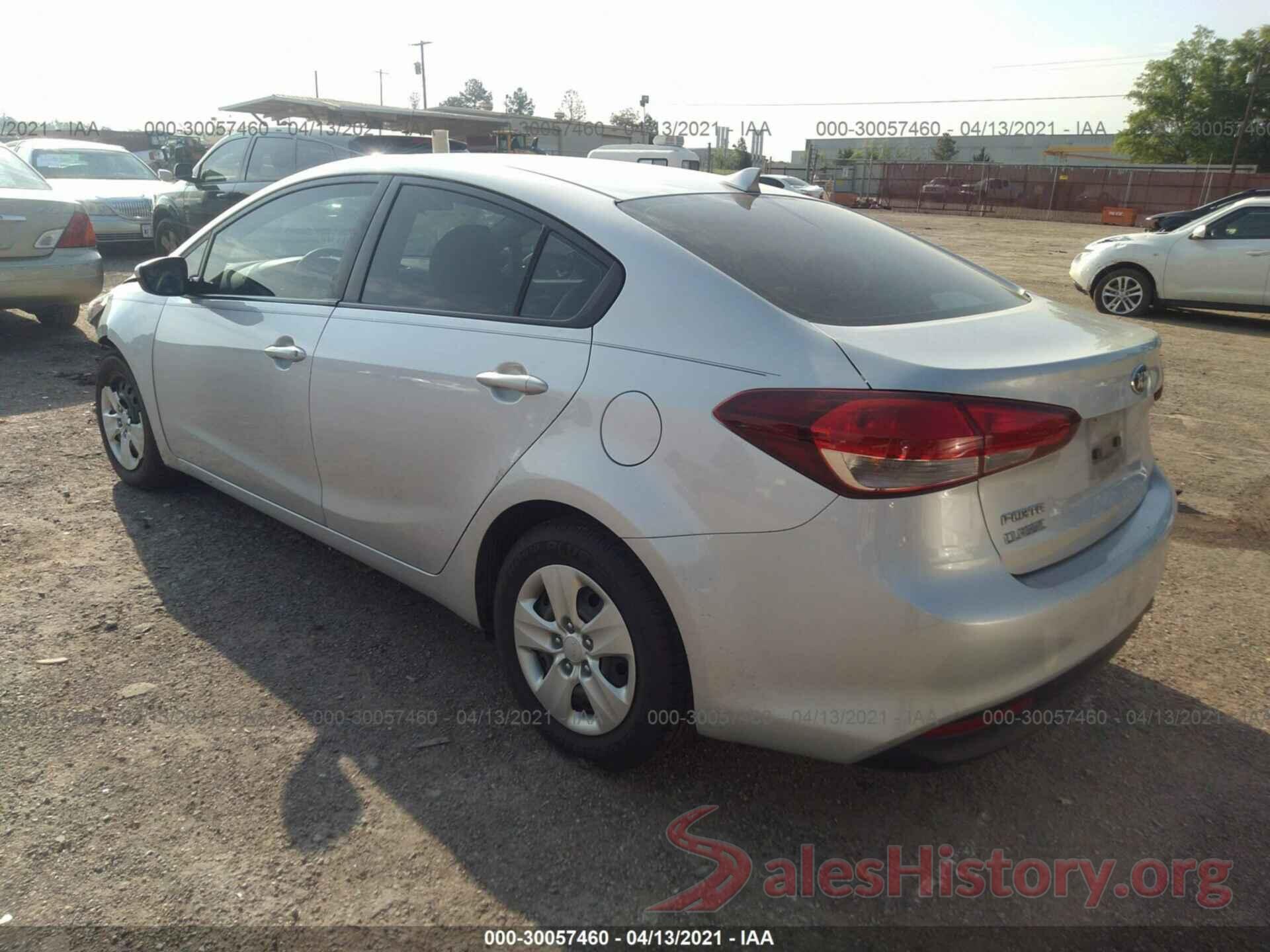 3KPFK4A71HE072187 2017 KIA FORTE