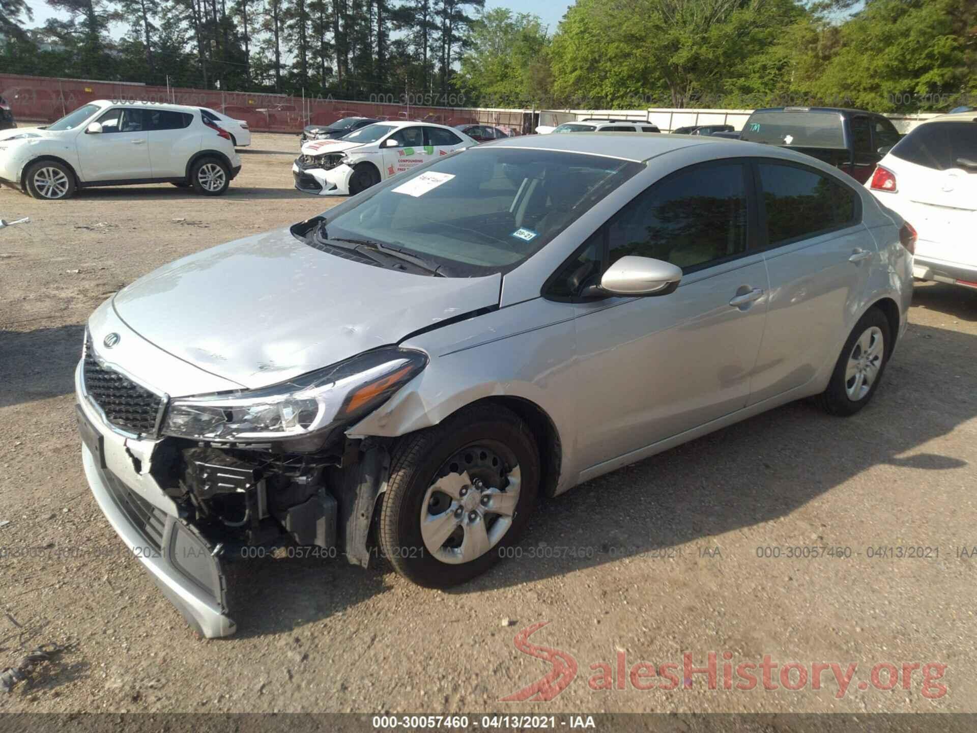 3KPFK4A71HE072187 2017 KIA FORTE