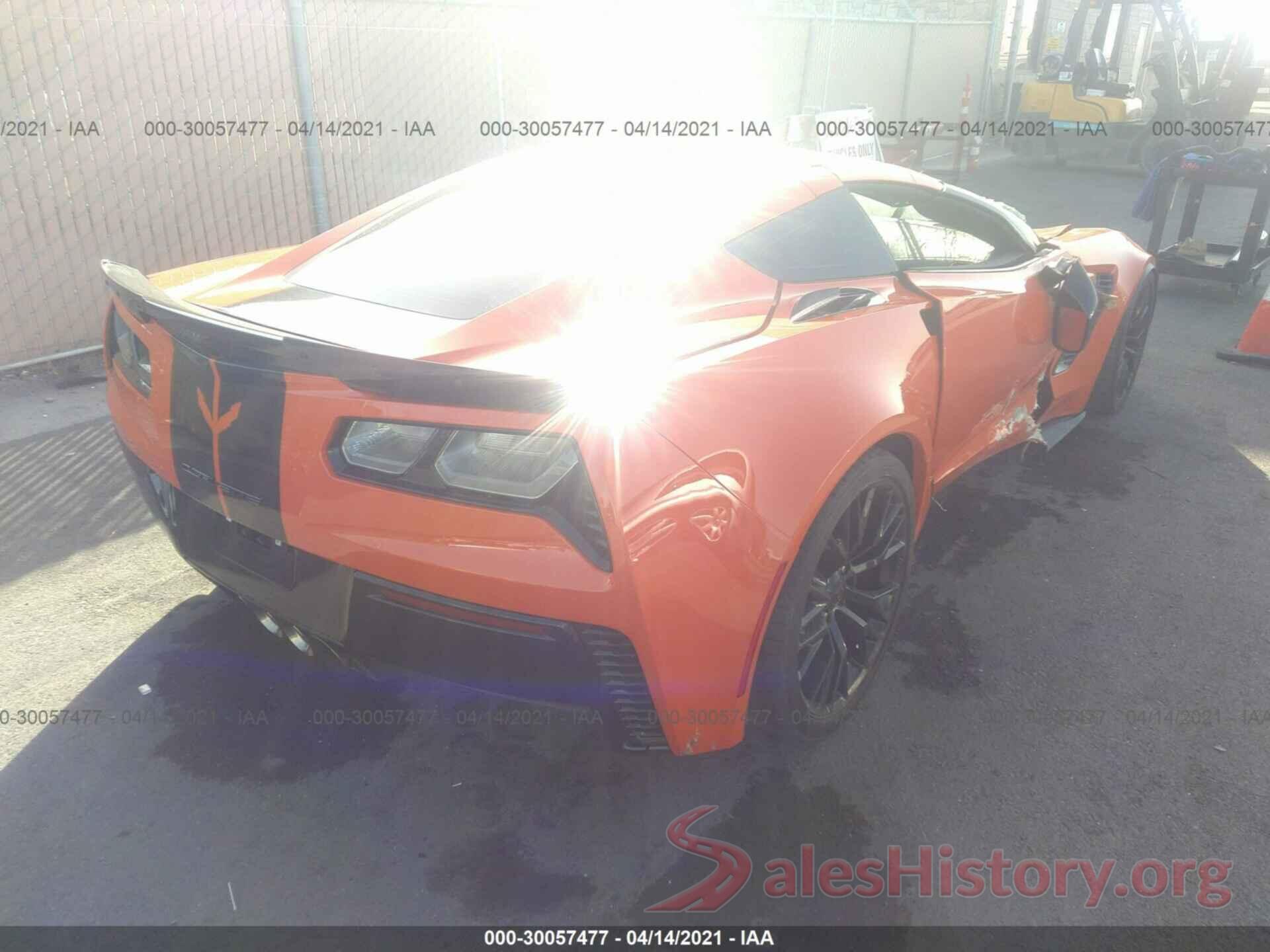 1G1YR2D67K5606686 2019 CHEVROLET CORVETTE