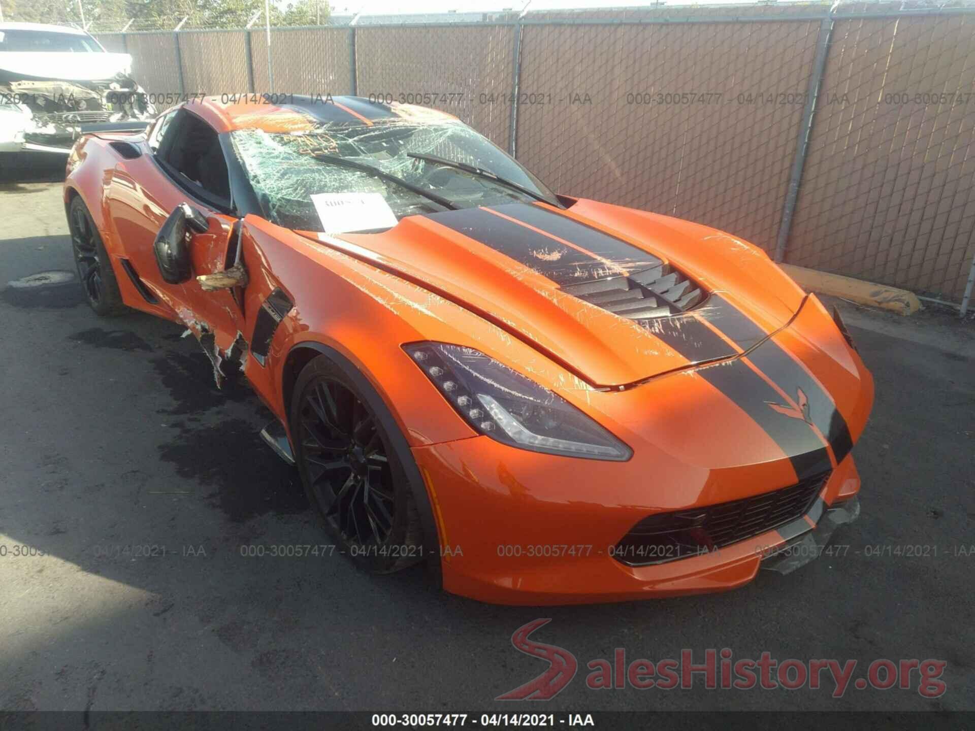 1G1YR2D67K5606686 2019 CHEVROLET CORVETTE