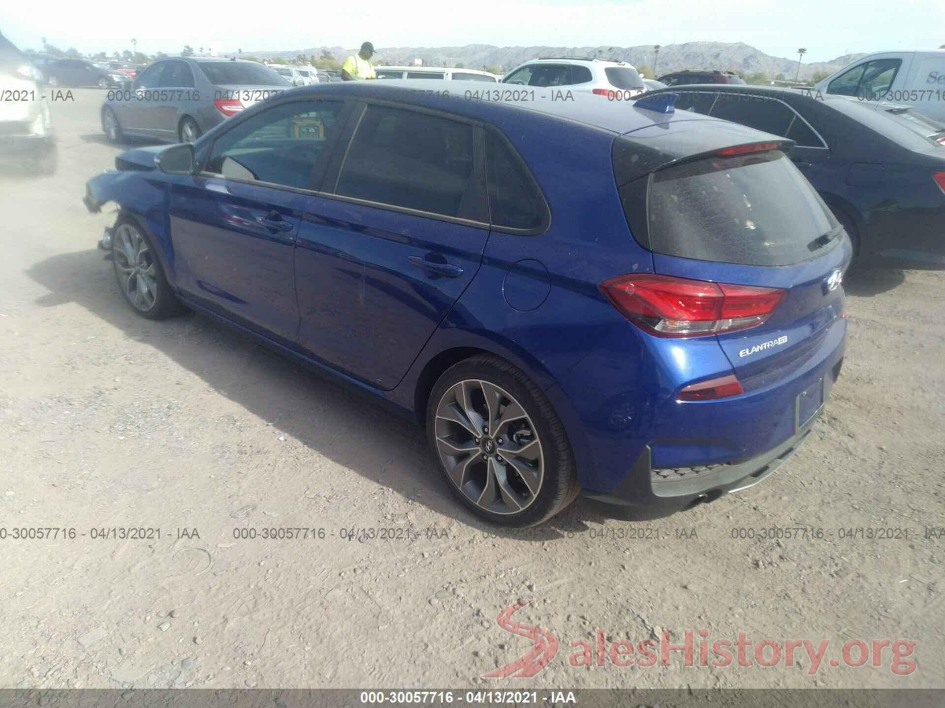 KMHH55LC7LU135606 2020 HYUNDAI ELANTRA GT