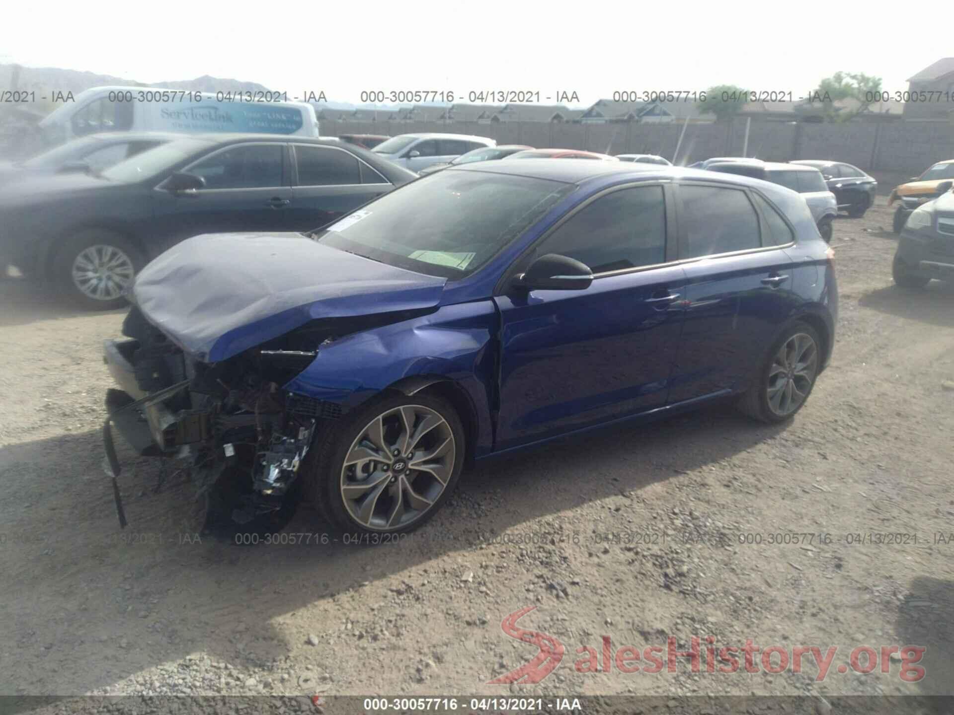 KMHH55LC7LU135606 2020 HYUNDAI ELANTRA GT