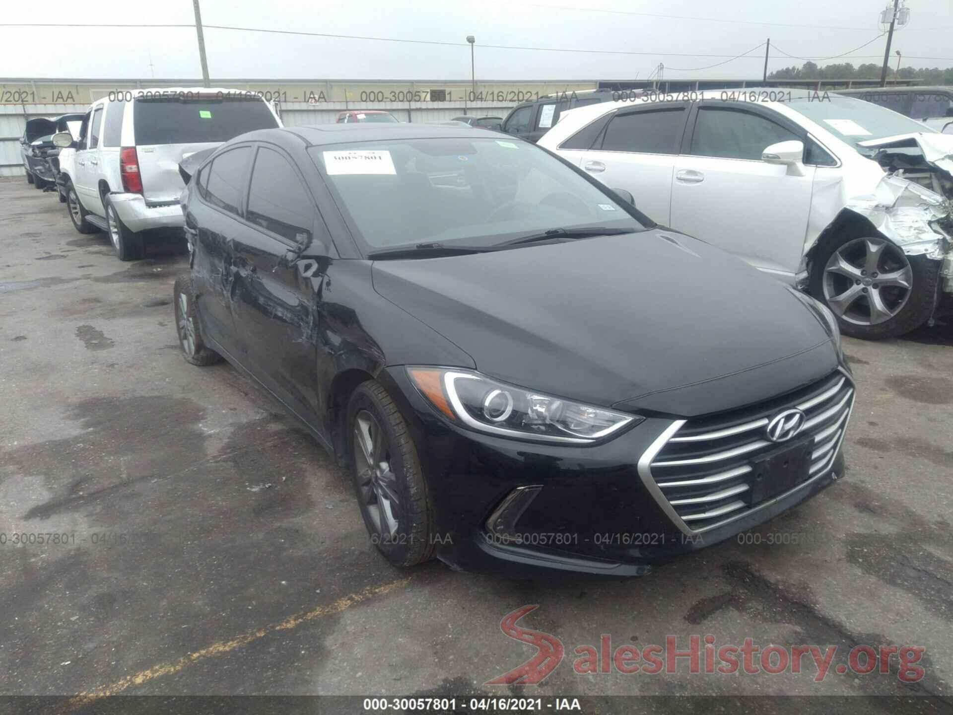 5NPD84LF7HH207761 2017 HYUNDAI ELANTRA