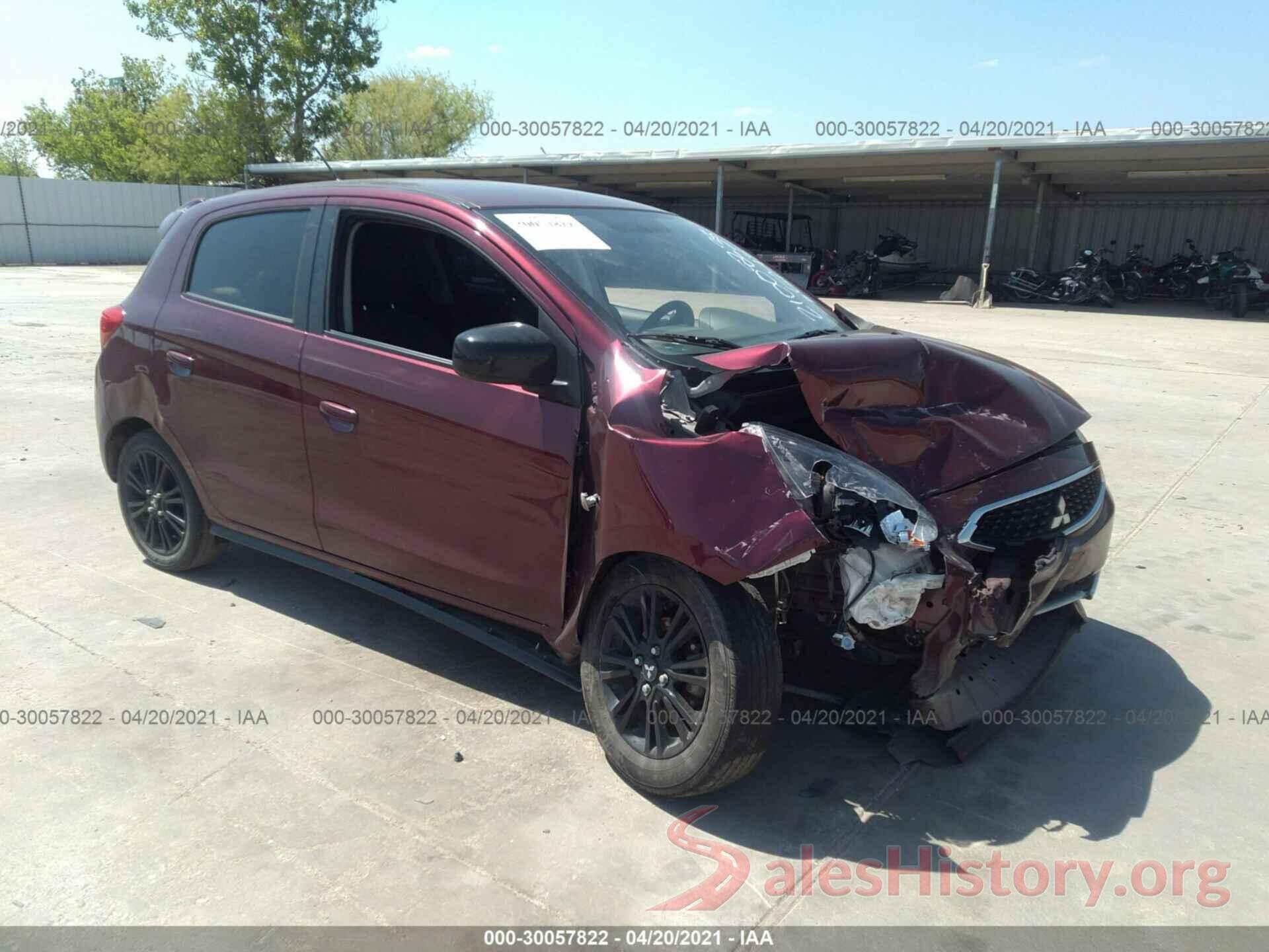 ML32A5HJ6KH010491 2019 MITSUBISHI MIRAGE