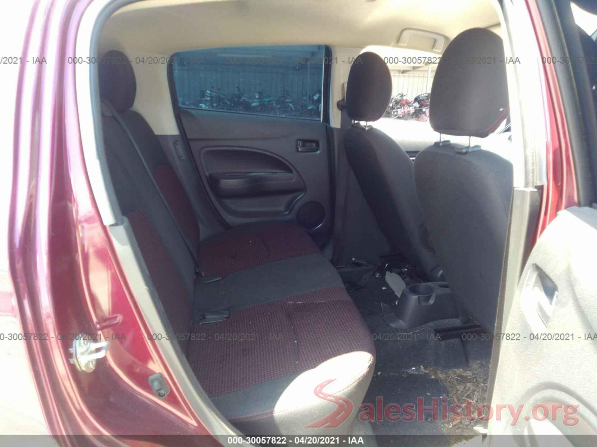 ML32A5HJ6KH010491 2019 MITSUBISHI MIRAGE